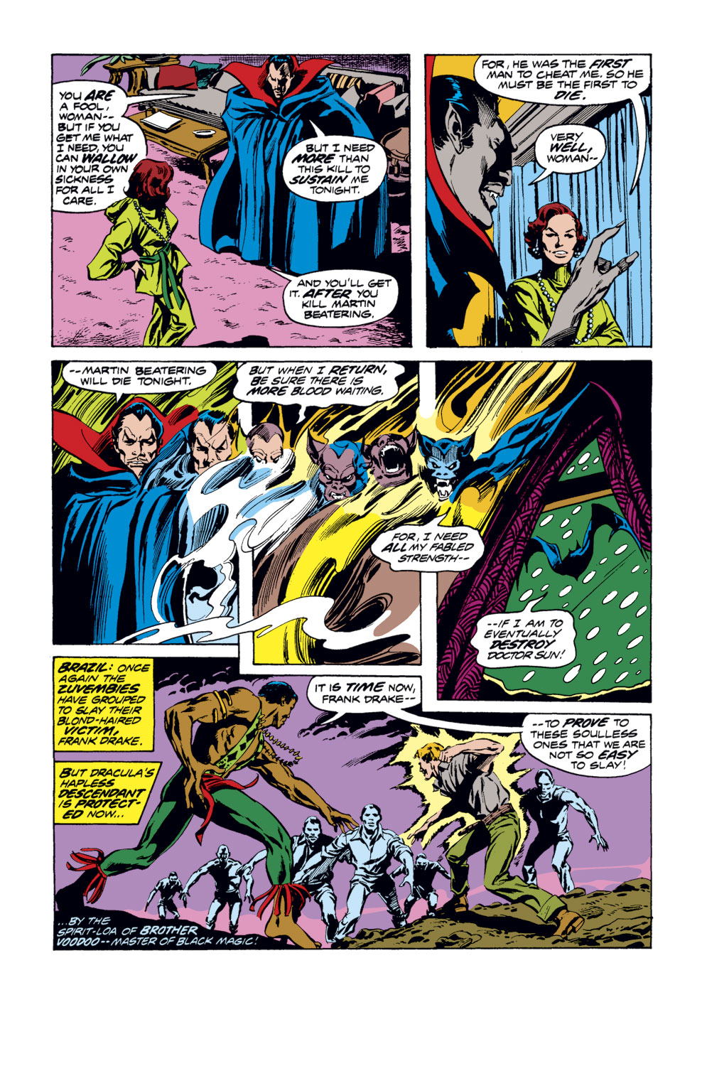 Read online Tomb of Dracula (1972) comic -  Issue #35 - 5