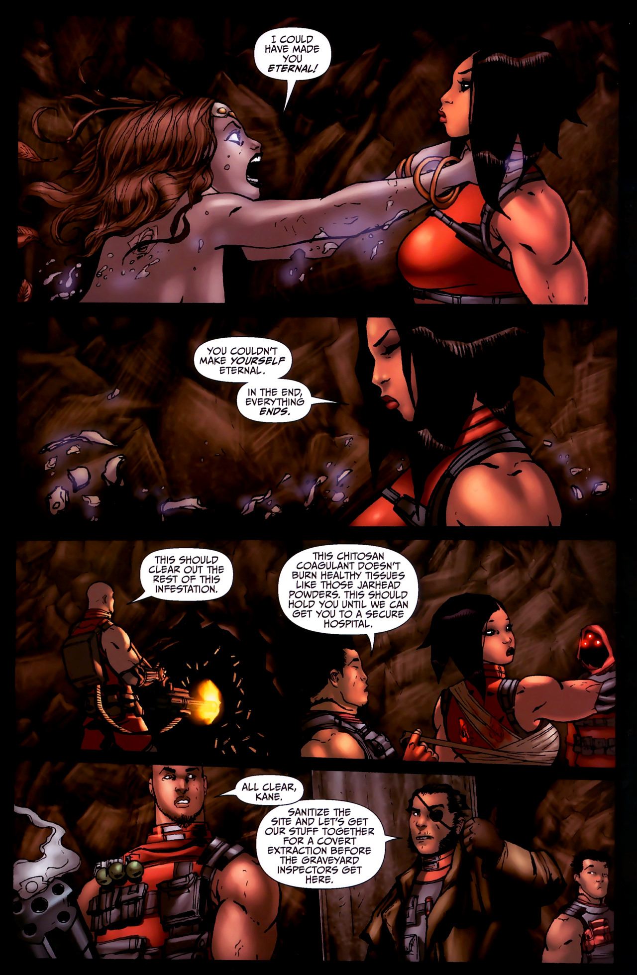 Read online Spooks: Omega Team comic -  Issue #4 - 23