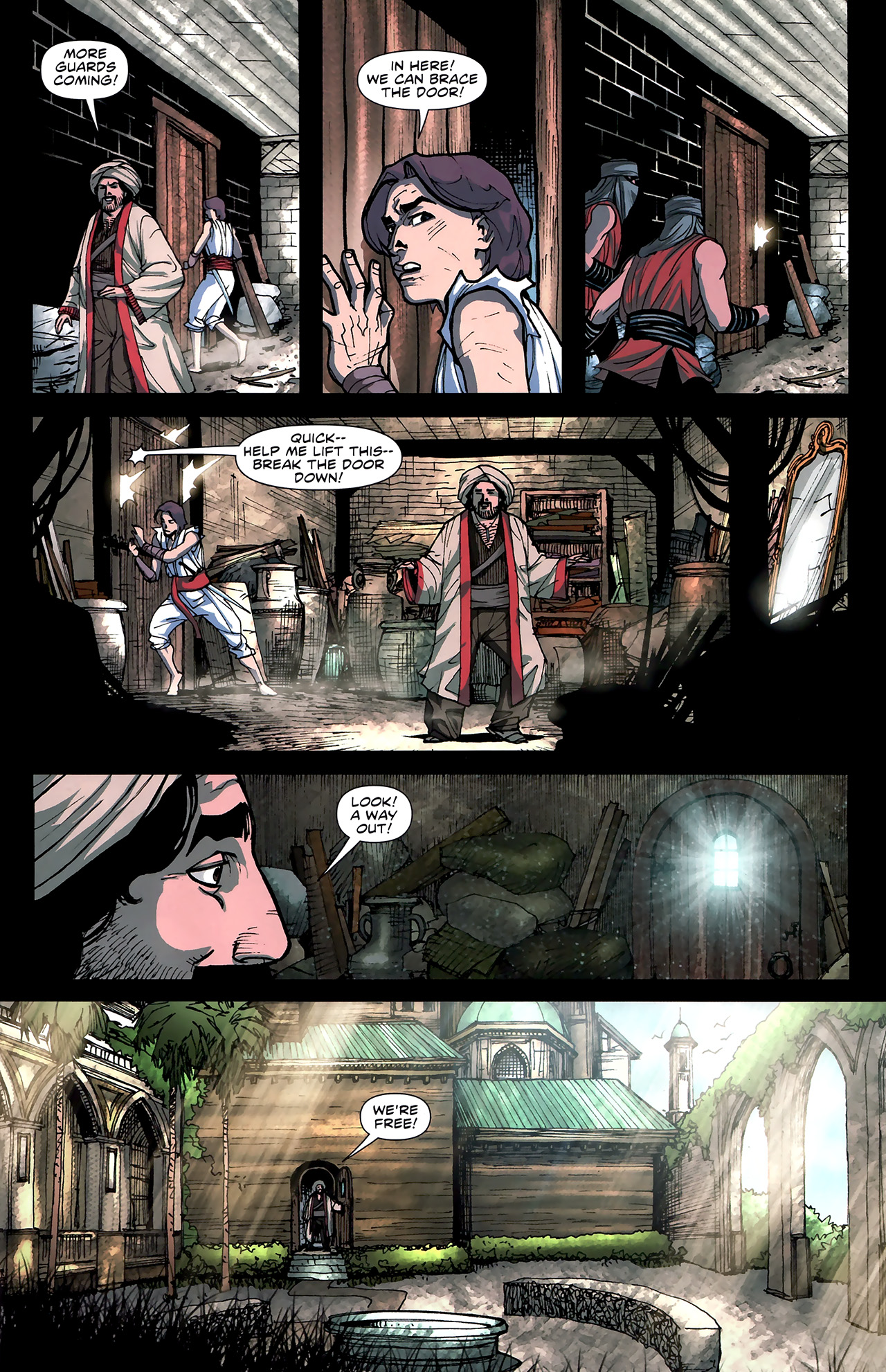 Read online Prince of Persia: Before the Sandstorm comic -  Issue #1 - 31