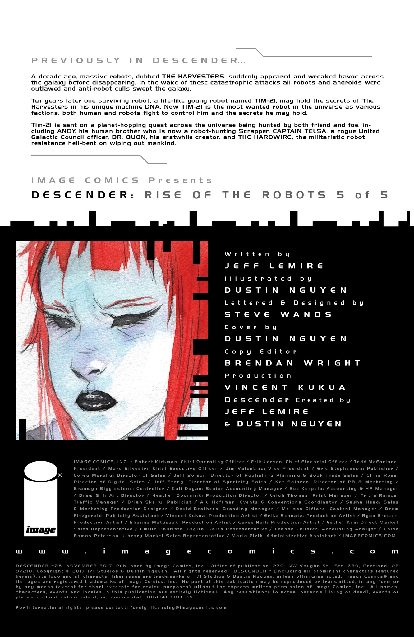 Read online Descender comic -  Issue #26 - 2