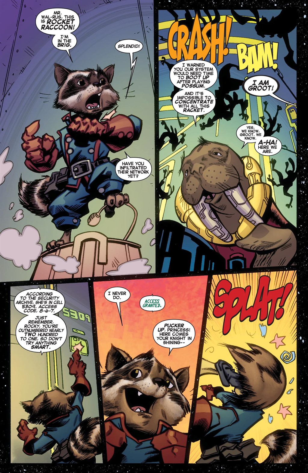 Read online Marvel-Verse: Rocket & Groot comic -  Issue # TPB - 31