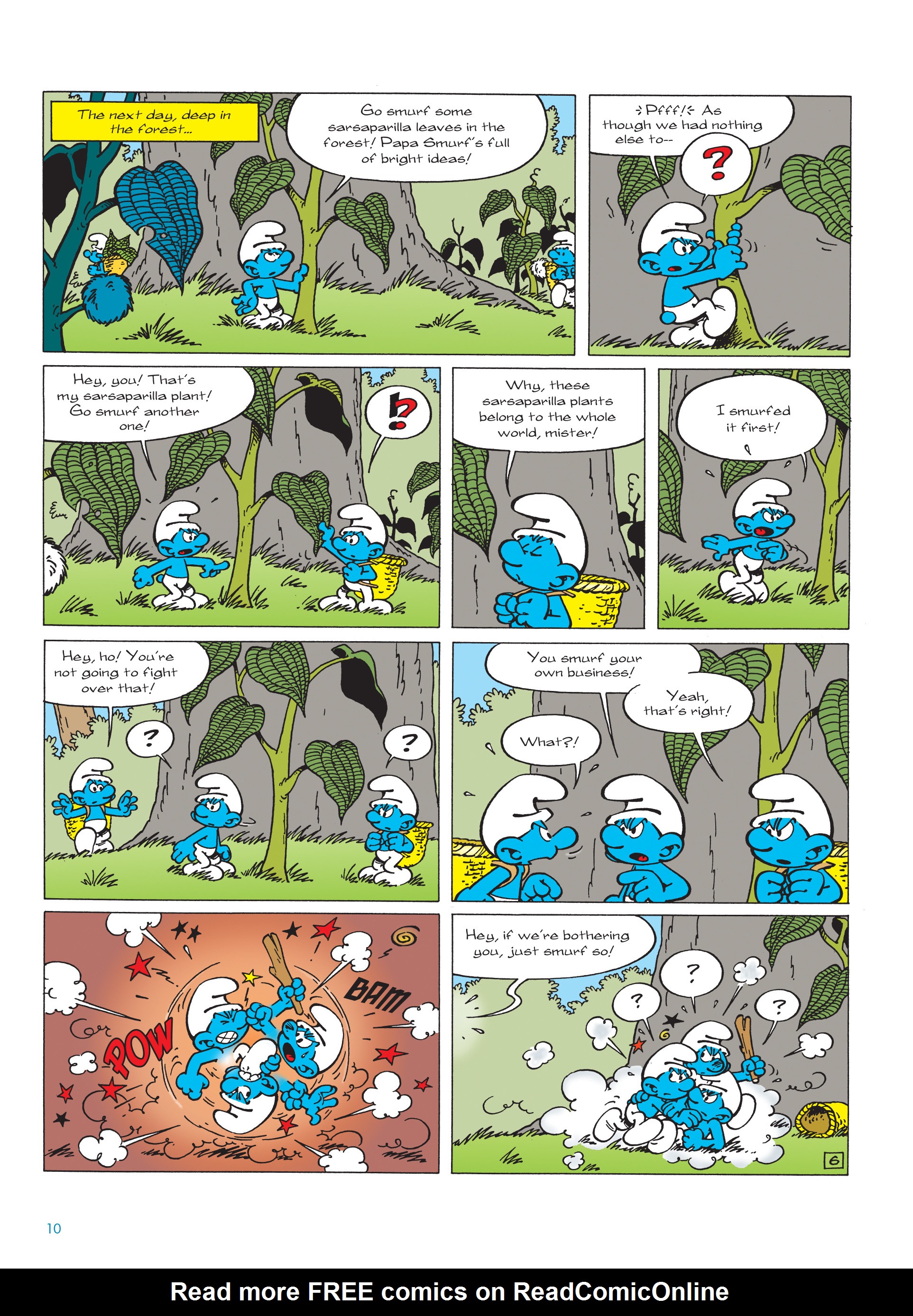 Read online The Smurfs comic -  Issue #22 - 11