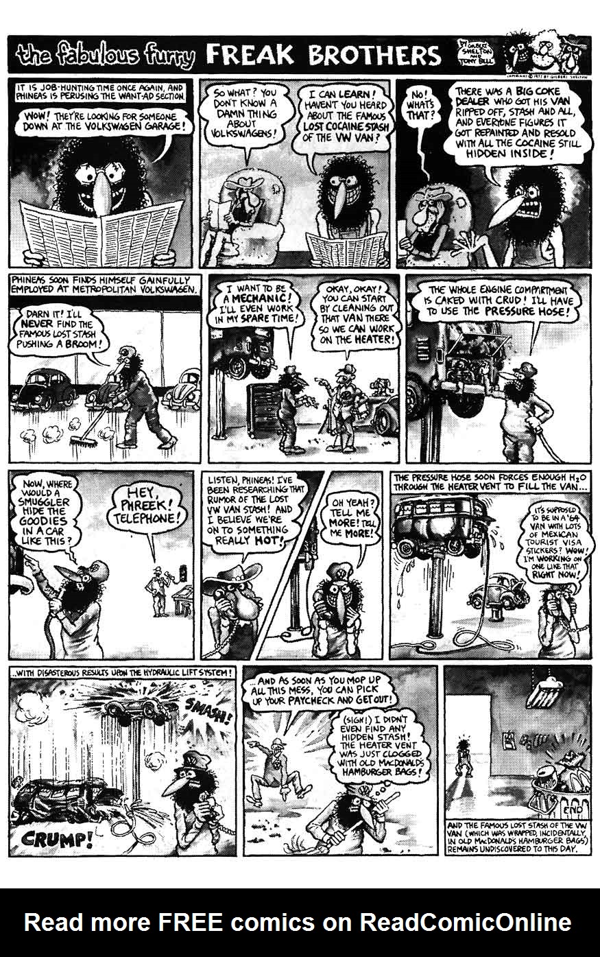 Read online The Fabulous Furry Freak Brothers comic -  Issue #13 - 28