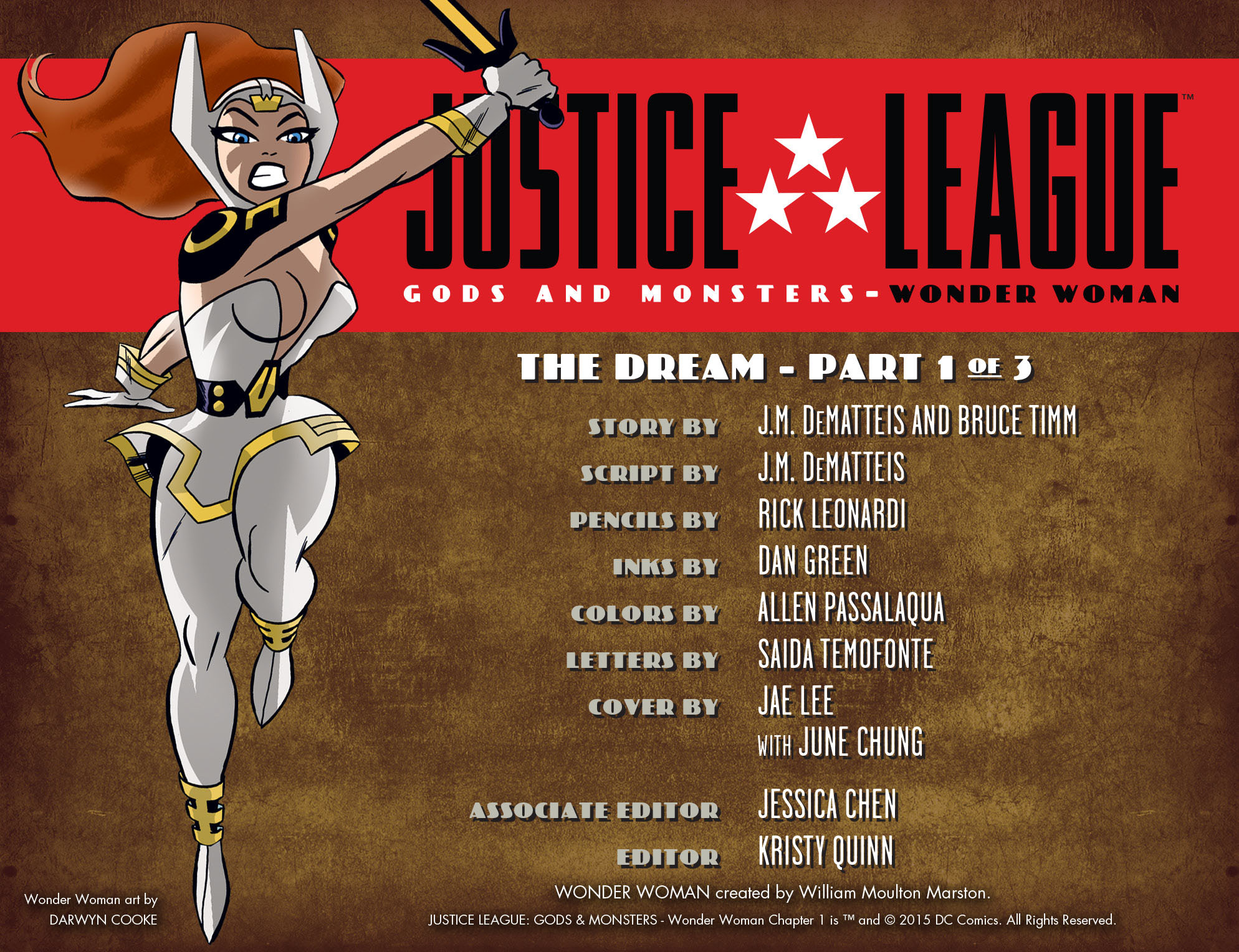 Read online Justice League: Gods & Monsters - Wonder Woman [I] comic -  Issue #1 - 2