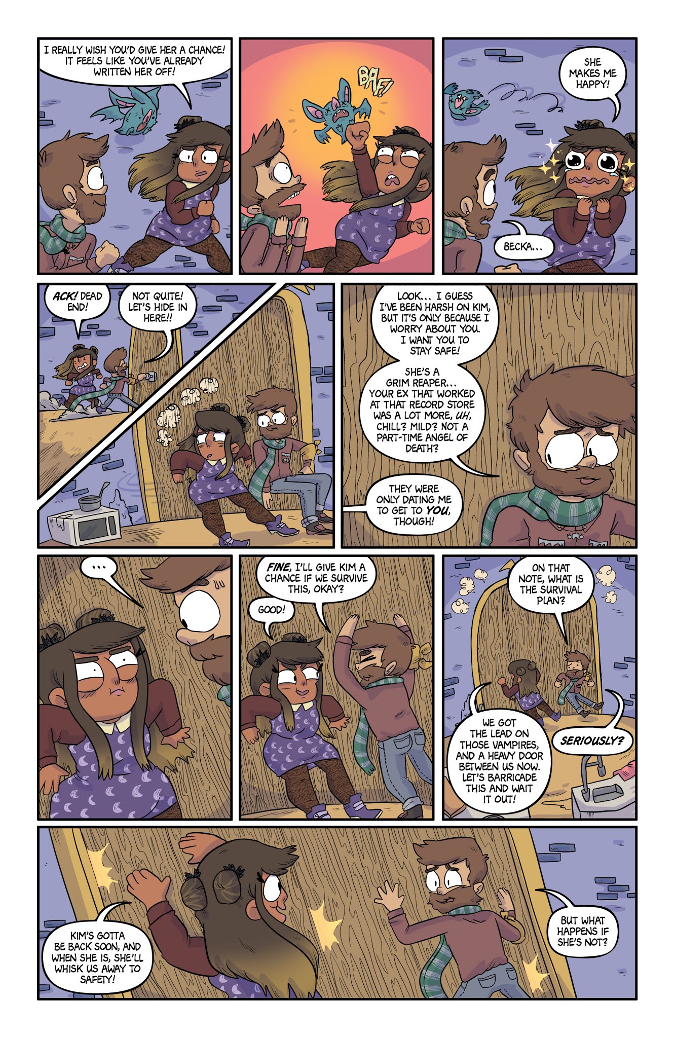 Read online Kim Reaper: Vampire Island comic -  Issue #1 - 18