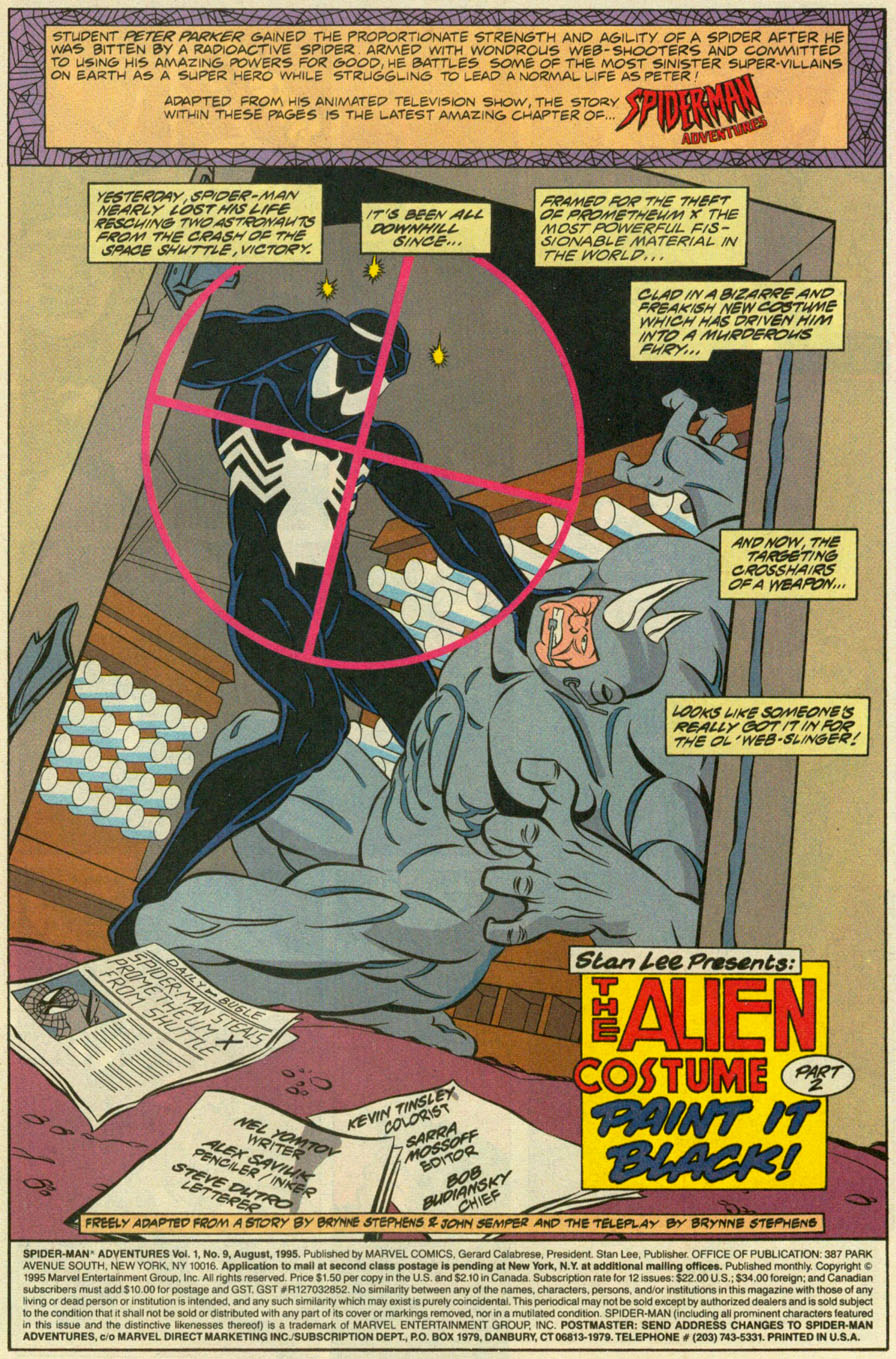 Read online Spider-Man Adventures comic -  Issue #9 - 2