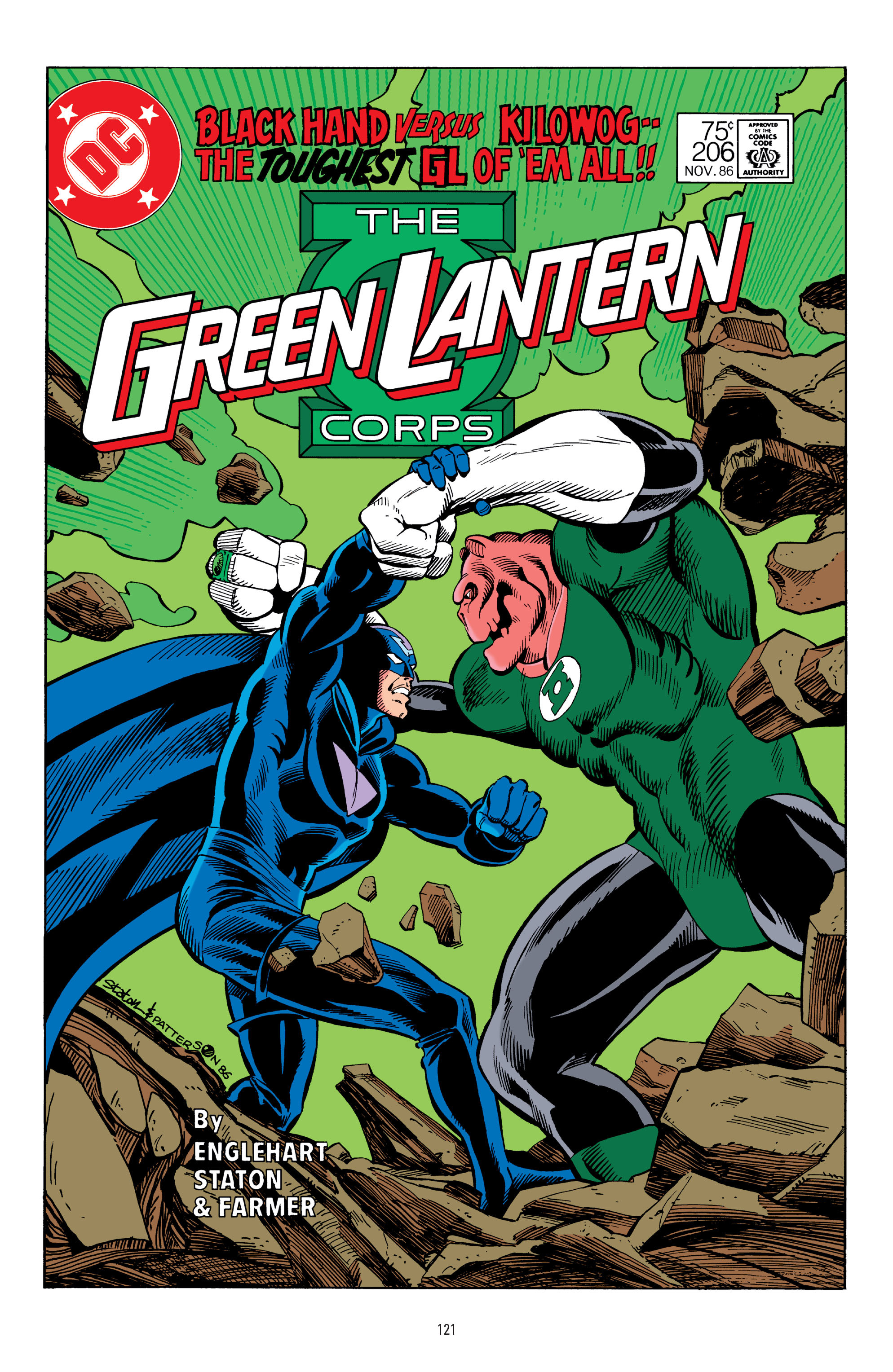 Read online Tales of the Green Lantern Corps comic -  Issue # _TPB 3 - 122