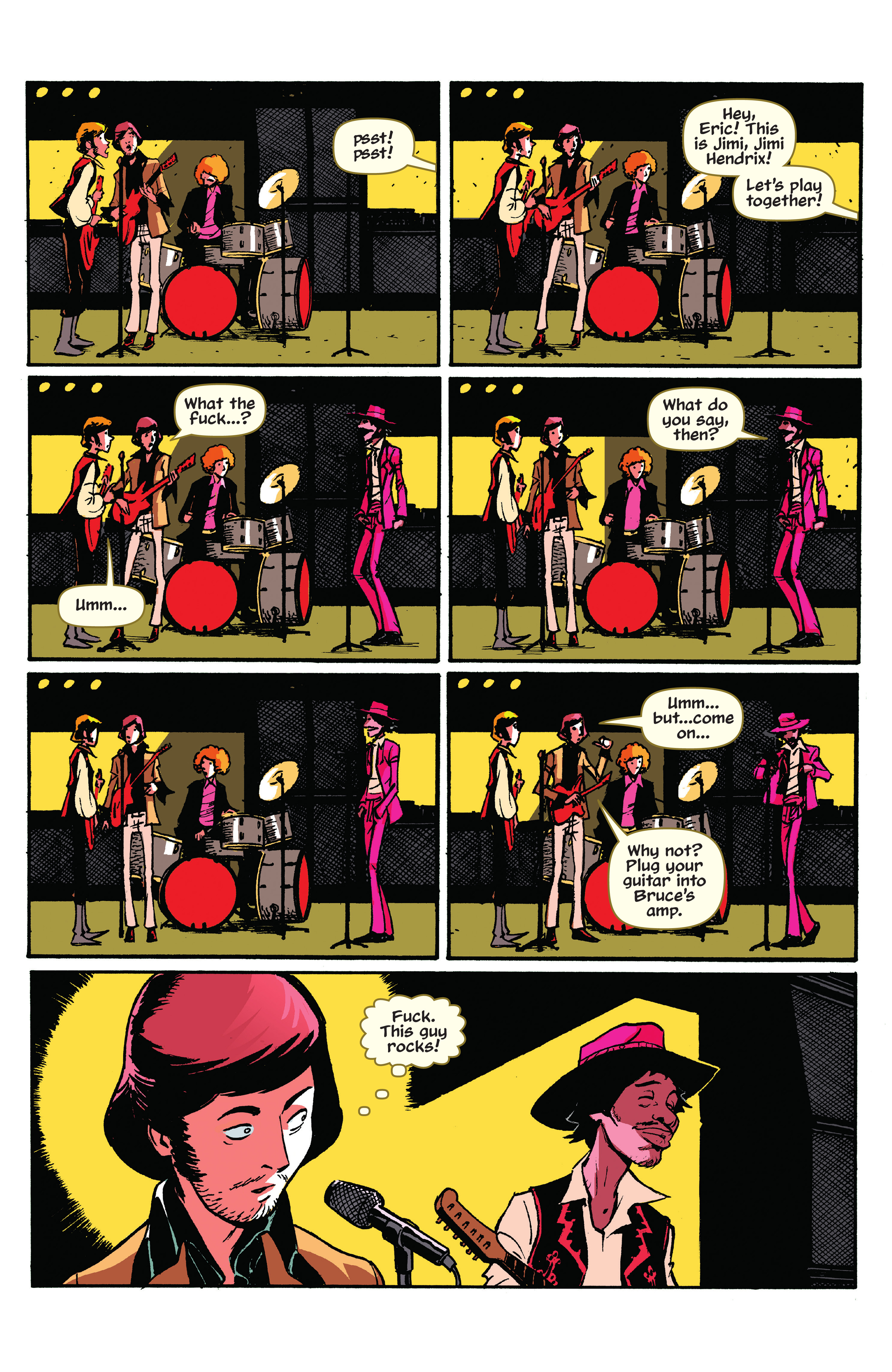 Read online Hendrix: Electric Requiem comic -  Issue # TPB - 63