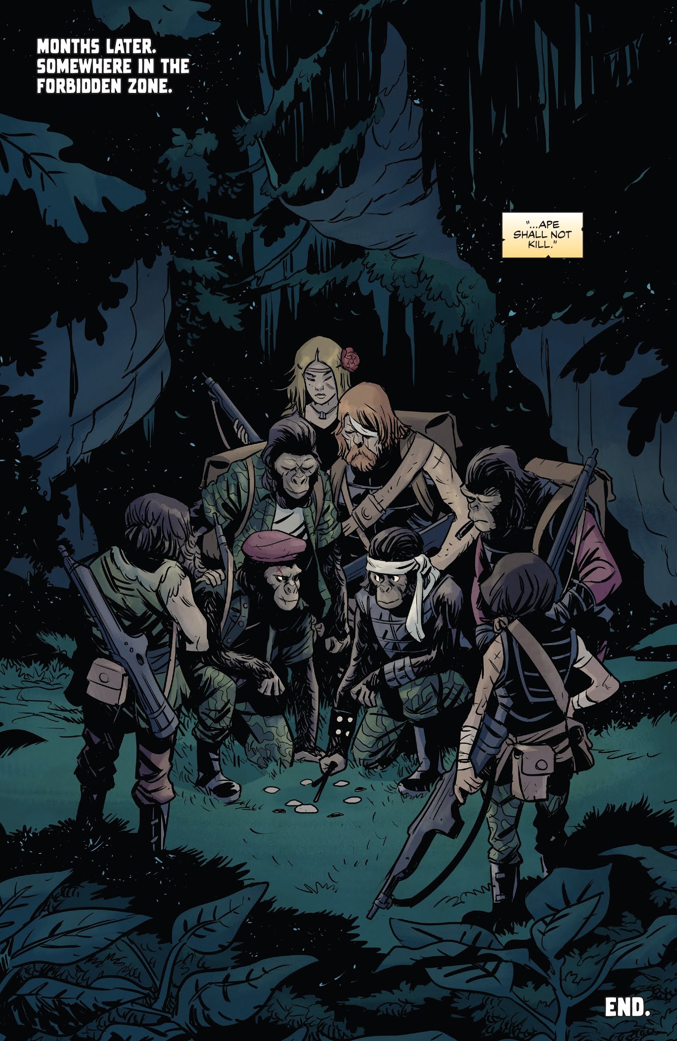 Read online Planet of the Apes: The Simian Age comic -  Issue # Full - 22
