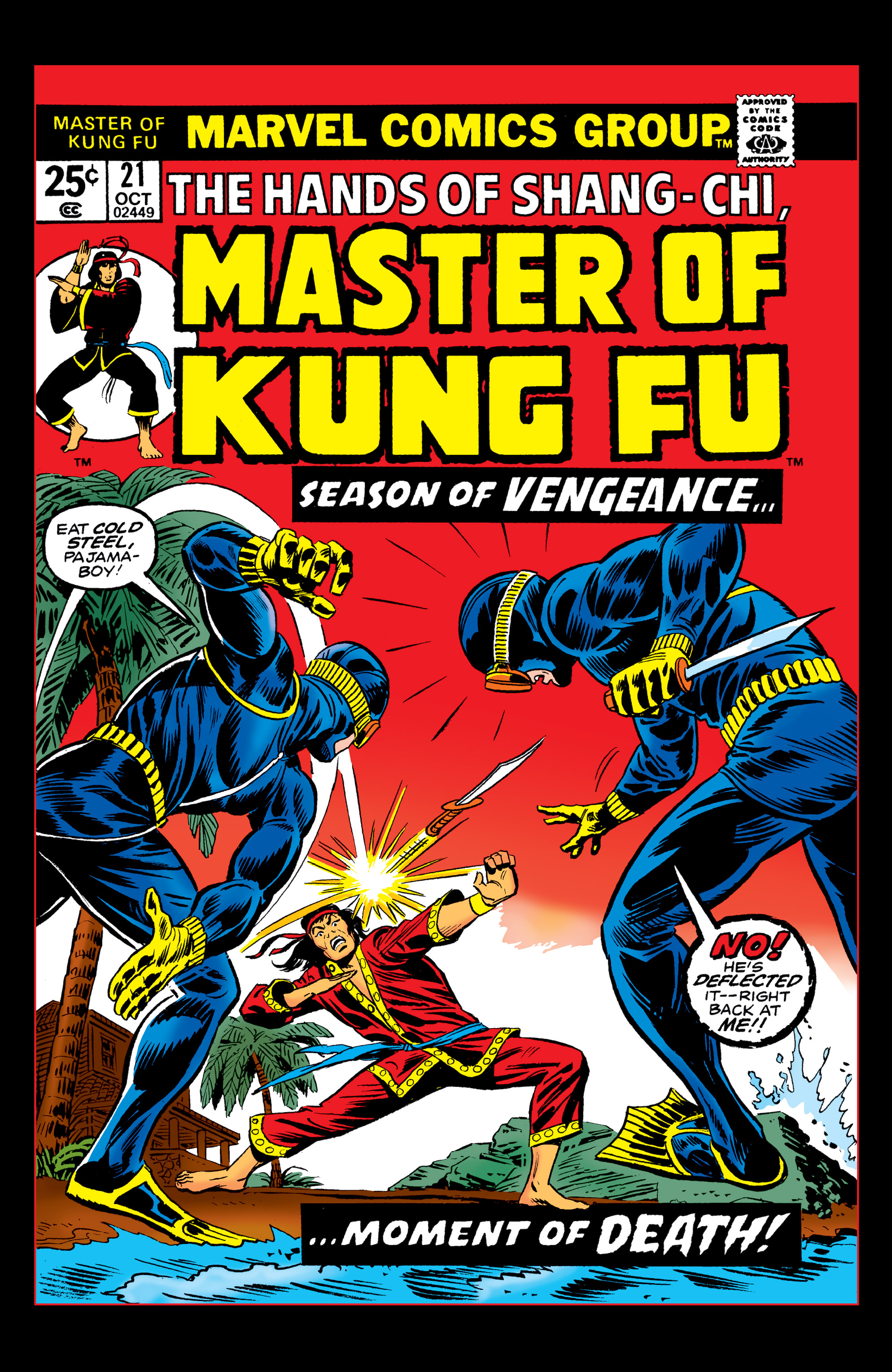Read online Master of Kung Fu Epic Collection: Weapon of the Soul comic -  Issue # TPB (Part 2) - 20