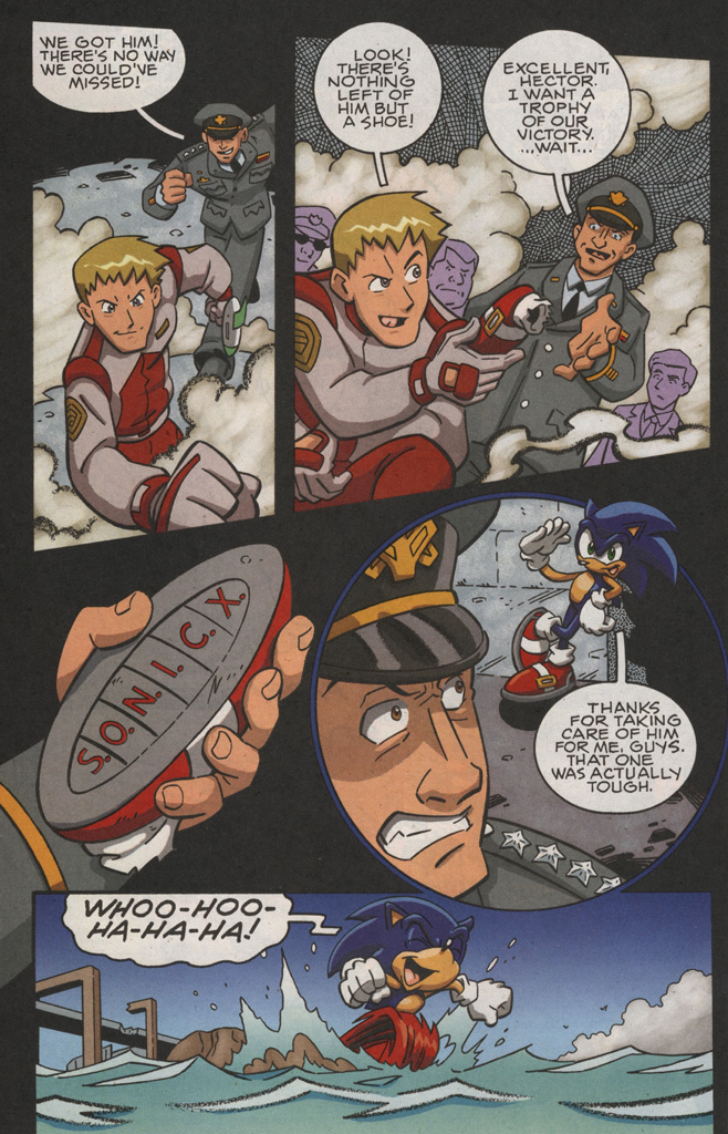 Read online Sonic X comic -  Issue #25 - 32