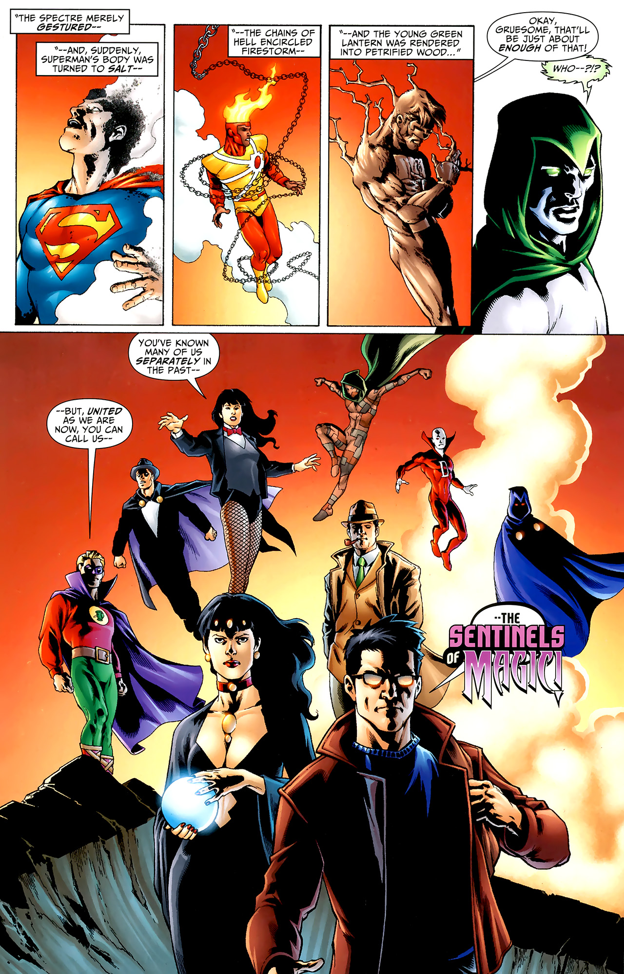 Read online DC Universe: Legacies comic -  Issue #9 - 18