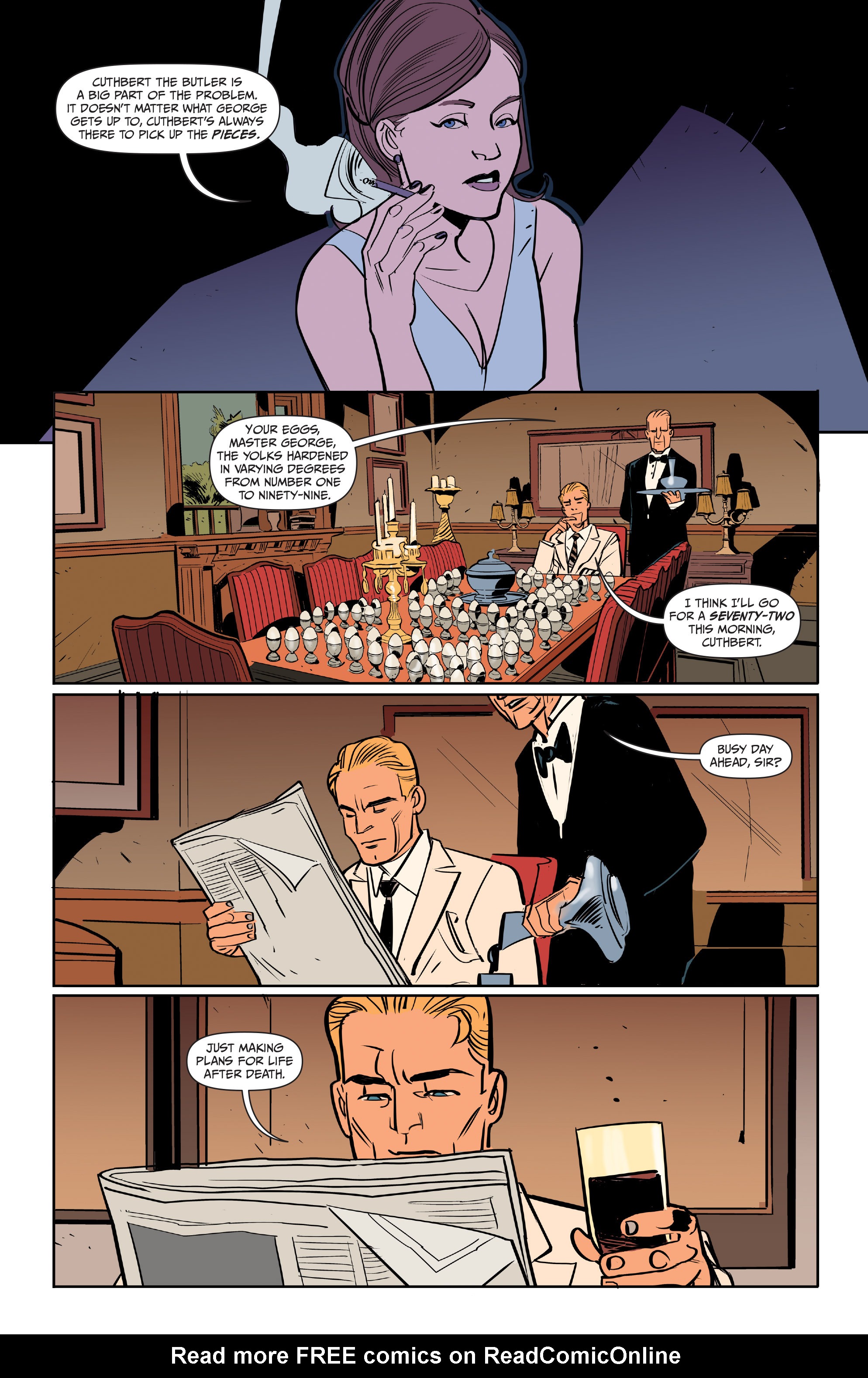 Read online Jupiter's Circle comic -  Issue #5 - 7