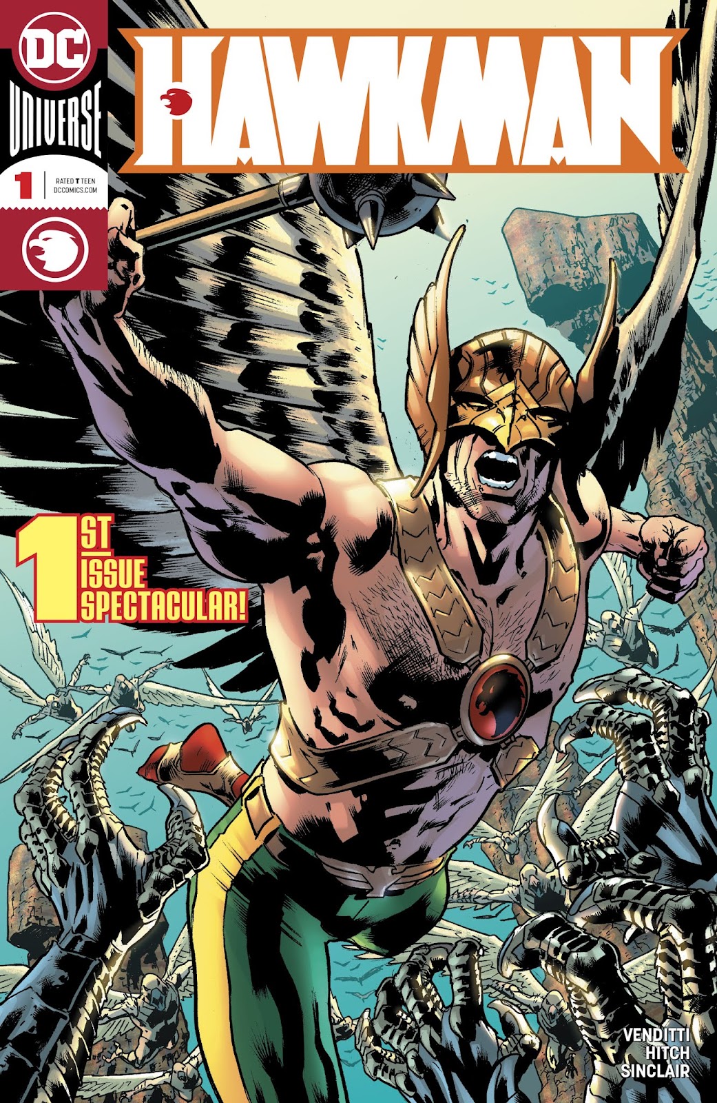 Hawkman (2018) issue 1 - Page 1