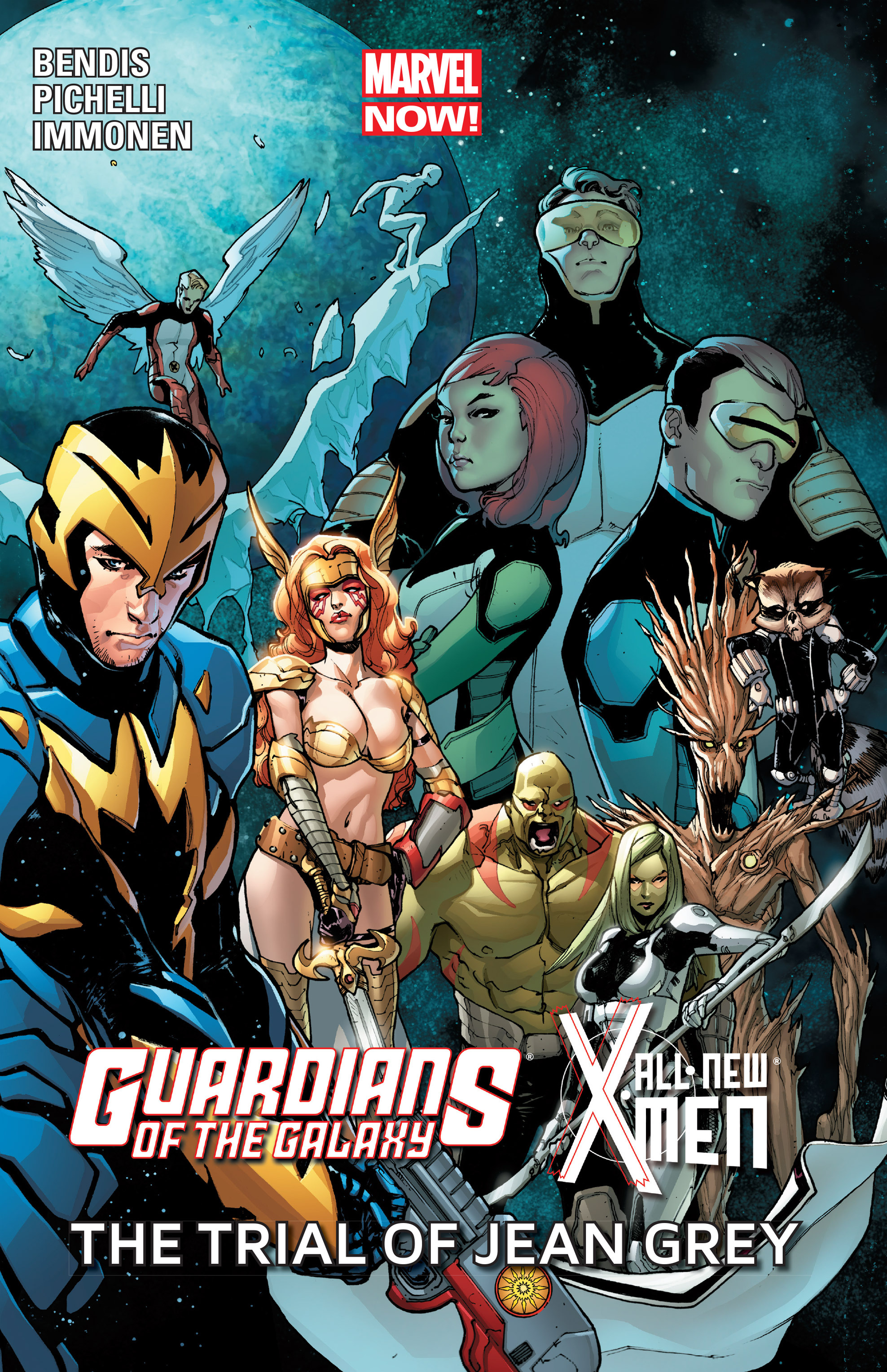 Read online Guardians of the Galaxy/All-New X-Men: The Trial of Jean Grey comic -  Issue # TPB - 1