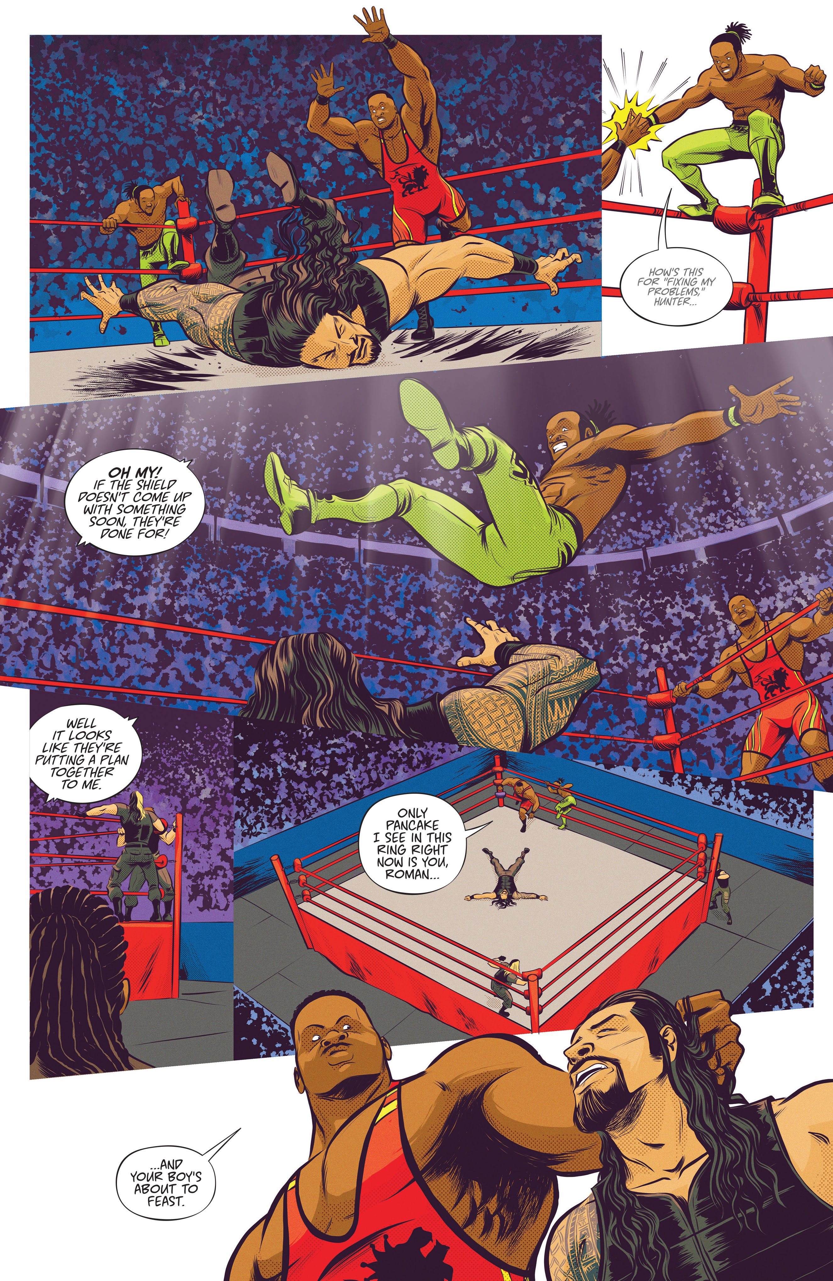 Read online WWE The New Day: Power of Positivity comic -  Issue #1 - 33