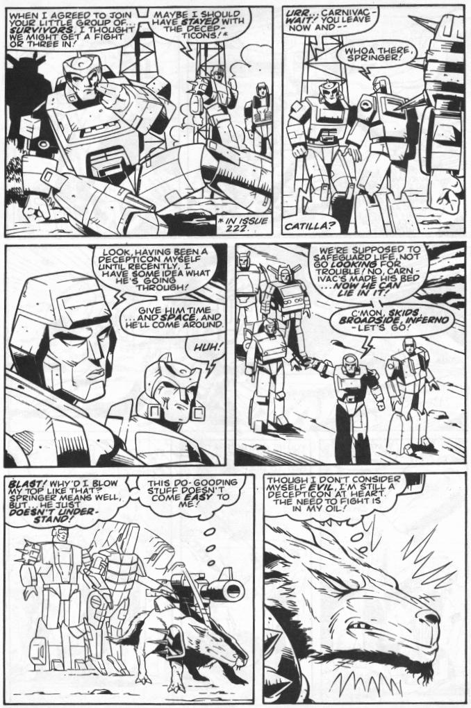 Read online The Transformers (UK) comic -  Issue #237 - 8