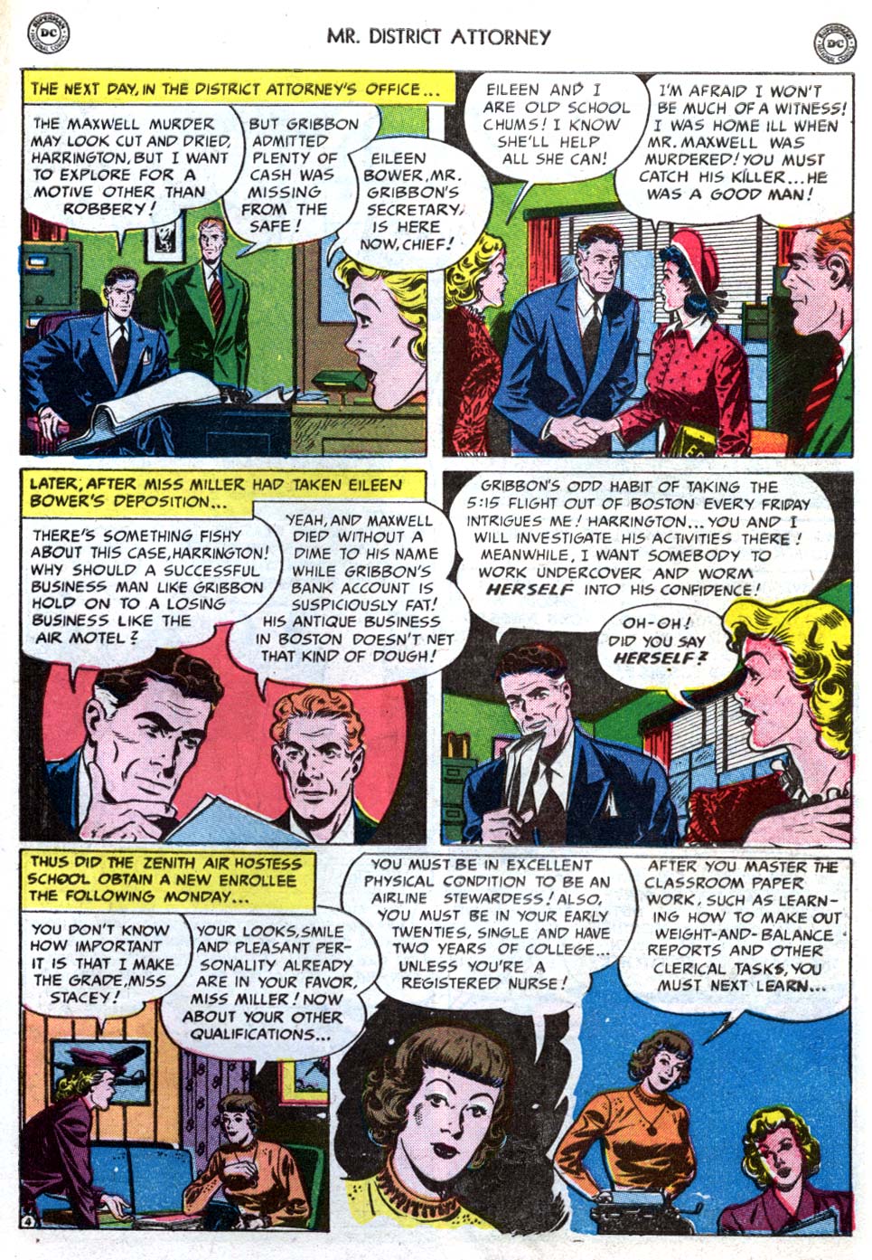 Read online Mr. District Attorney comic -  Issue #14 - 45