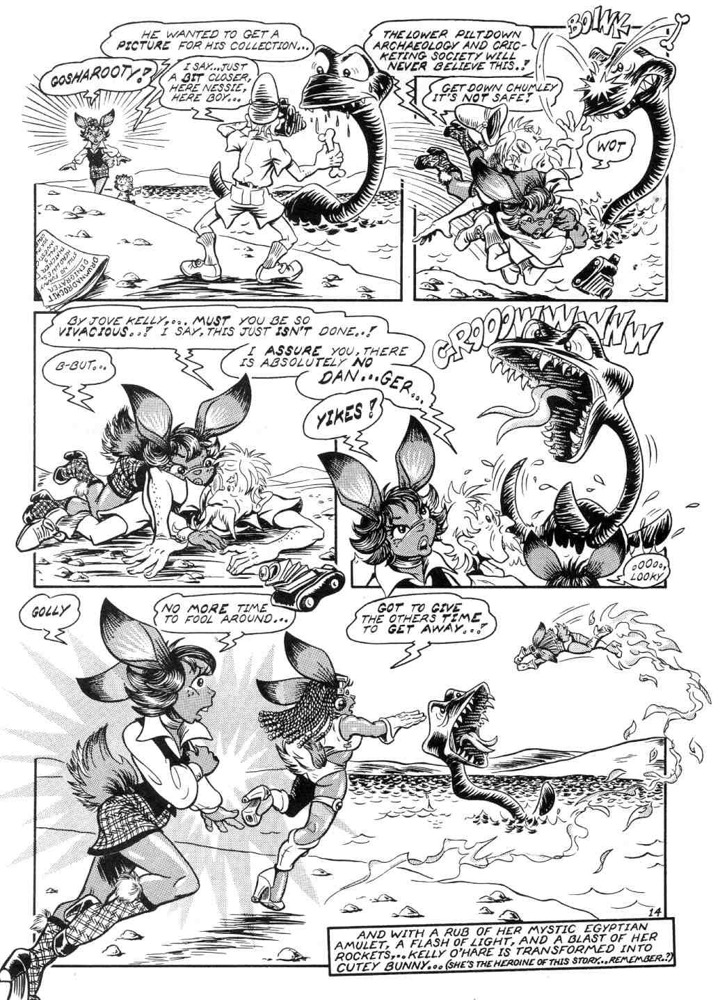 Read online Army  Surplus Komikz Featuring: Cutey Bunny comic -  Issue #3 - 16