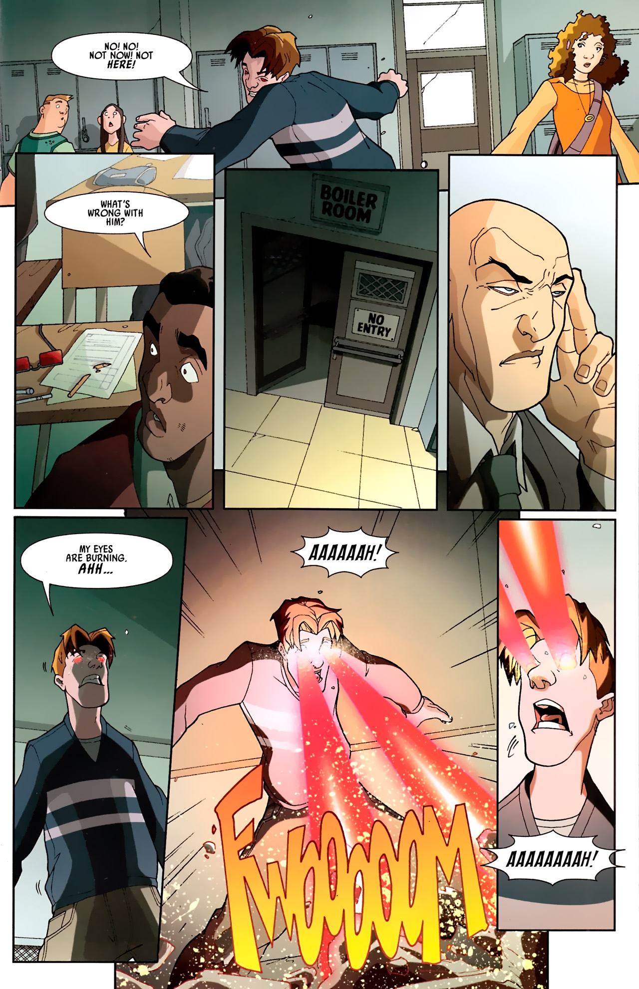 Read online X-Campus comic -  Issue #1 - 24