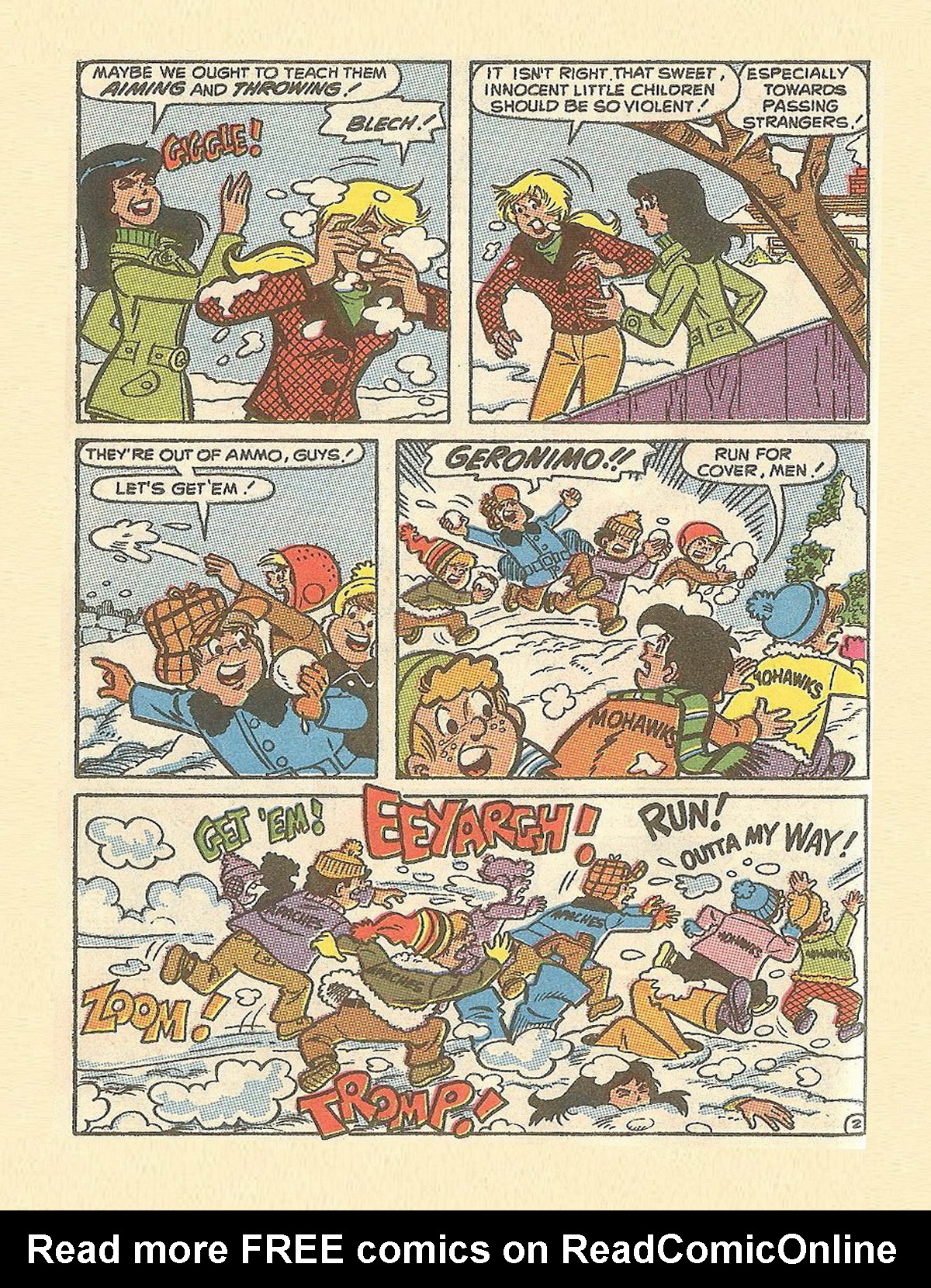 Read online Betty and Veronica Digest Magazine comic -  Issue #23 - 168