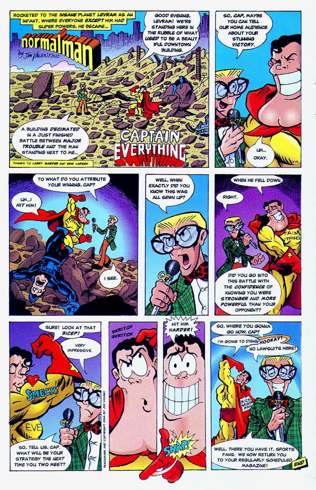 Read online Normalman - Megaton Man Special comic -  Issue # Full - 22