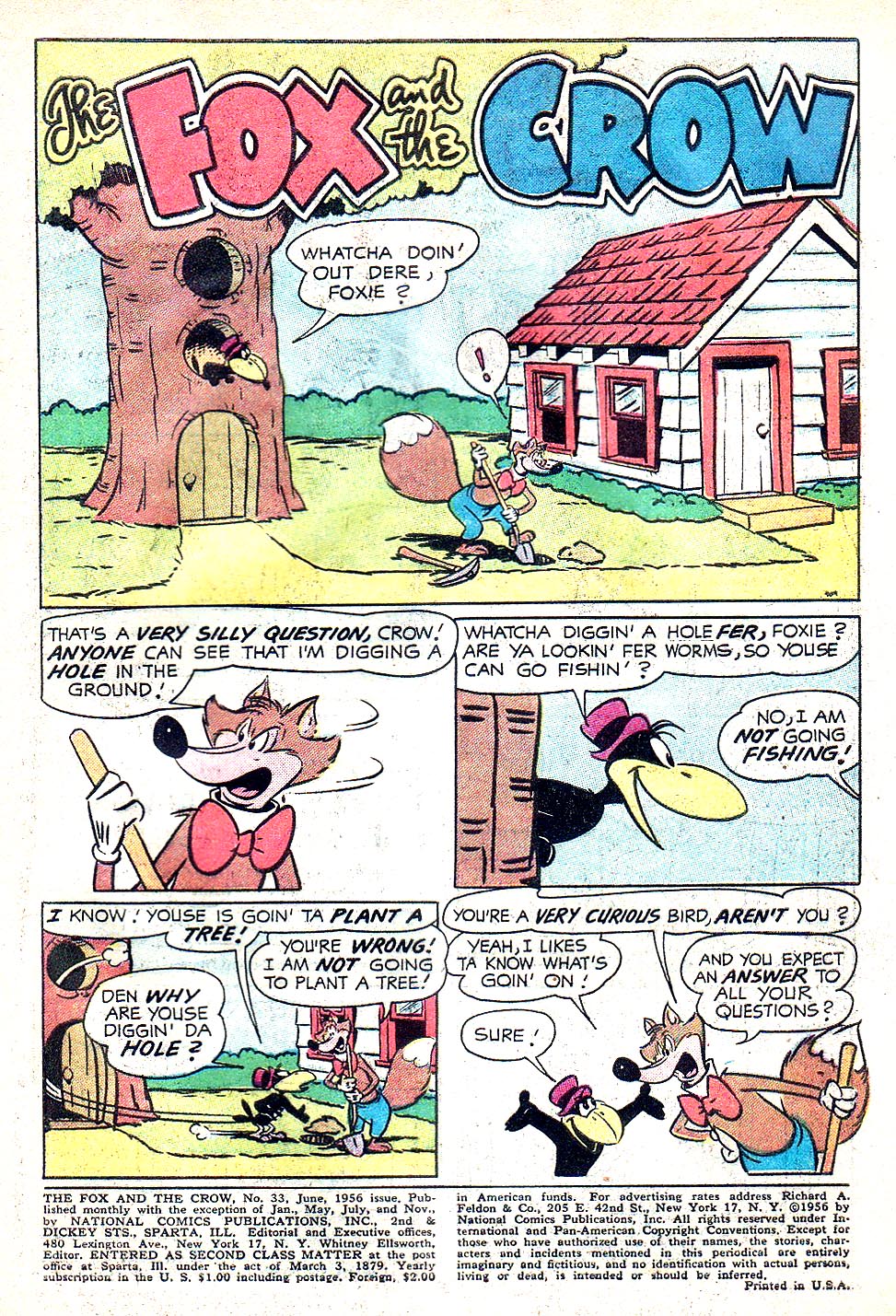 Read online The Fox and the Crow comic -  Issue #33 - 3