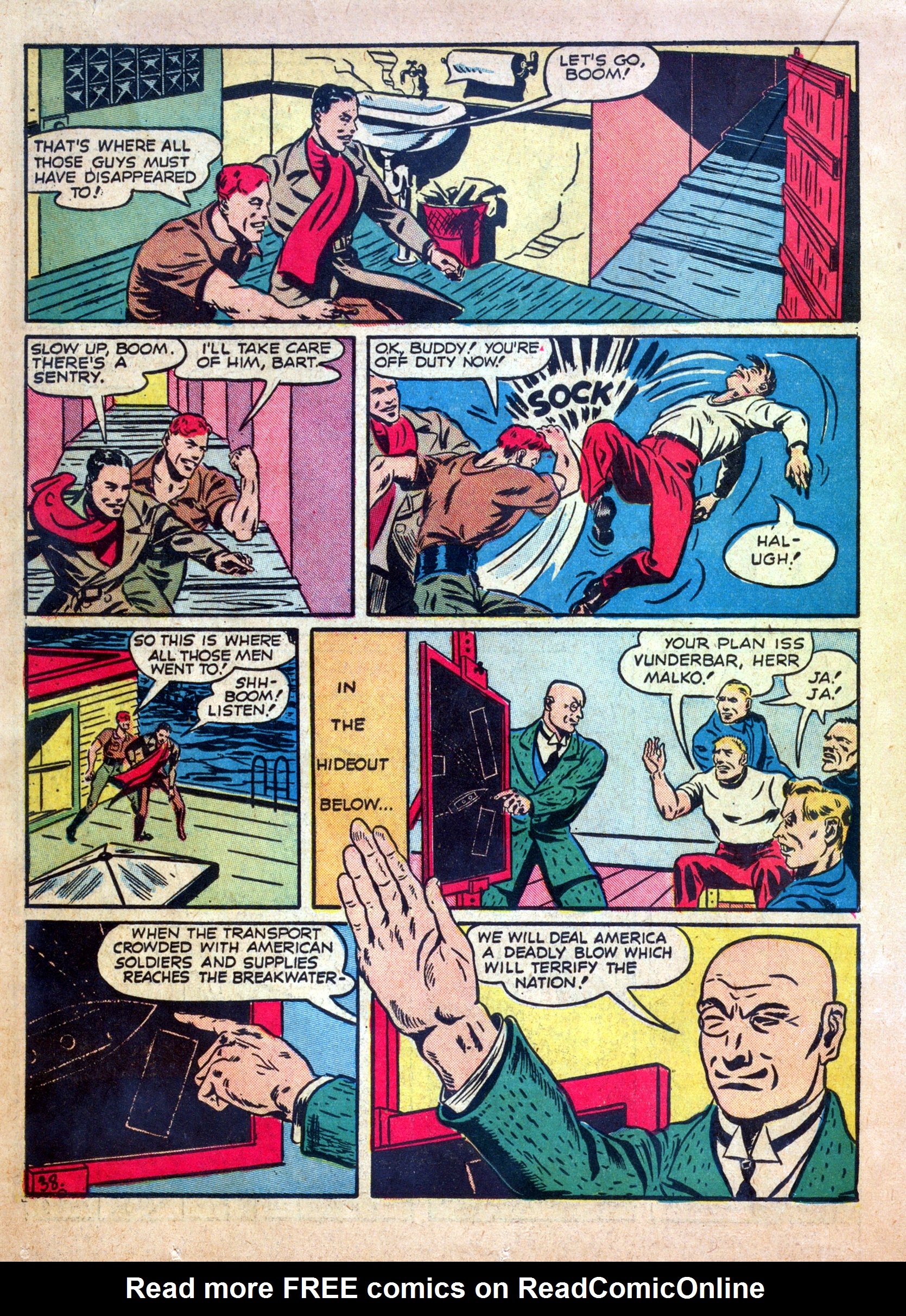 Read online Our Flag Comics comic -  Issue #1 - 40