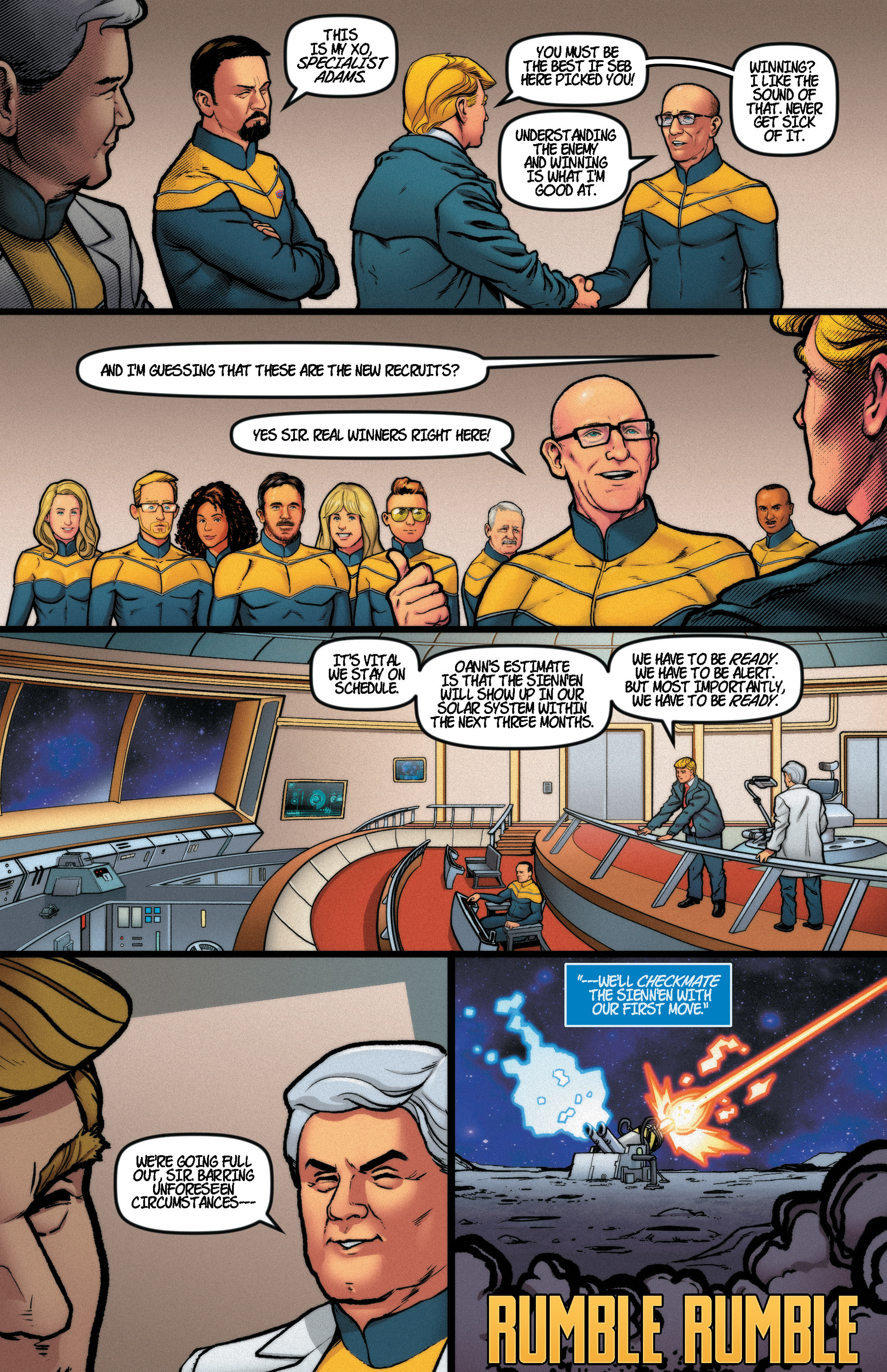 Read online Trump's Space Force comic -  Issue # Full - 14