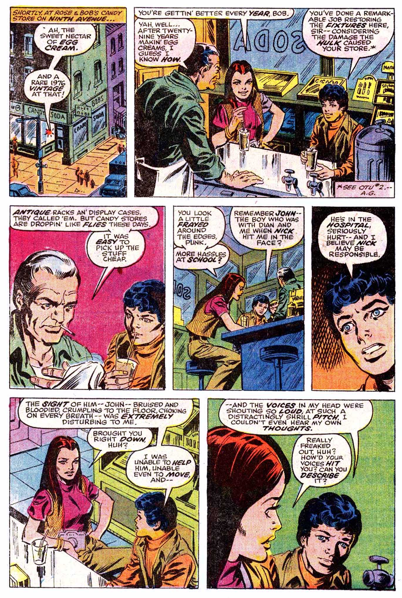 Read online Omega the Unknown comic -  Issue #5 - 9