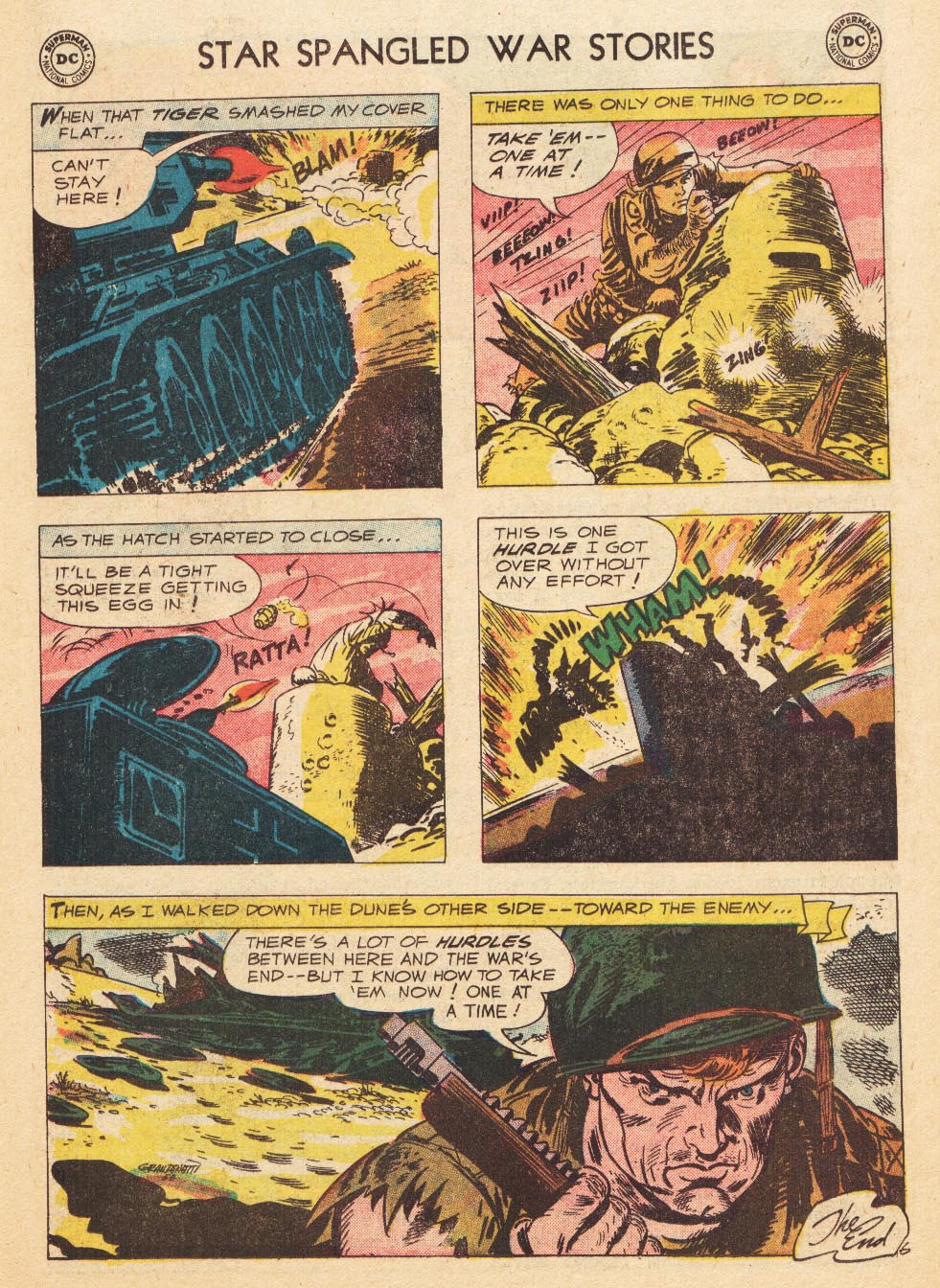 Read online Star Spangled War Stories (1952) comic -  Issue #72 - 23