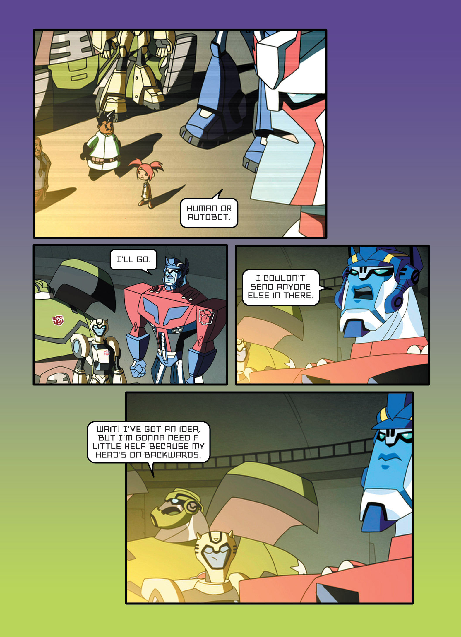 Read online Transformers Animated comic -  Issue #6 - 59