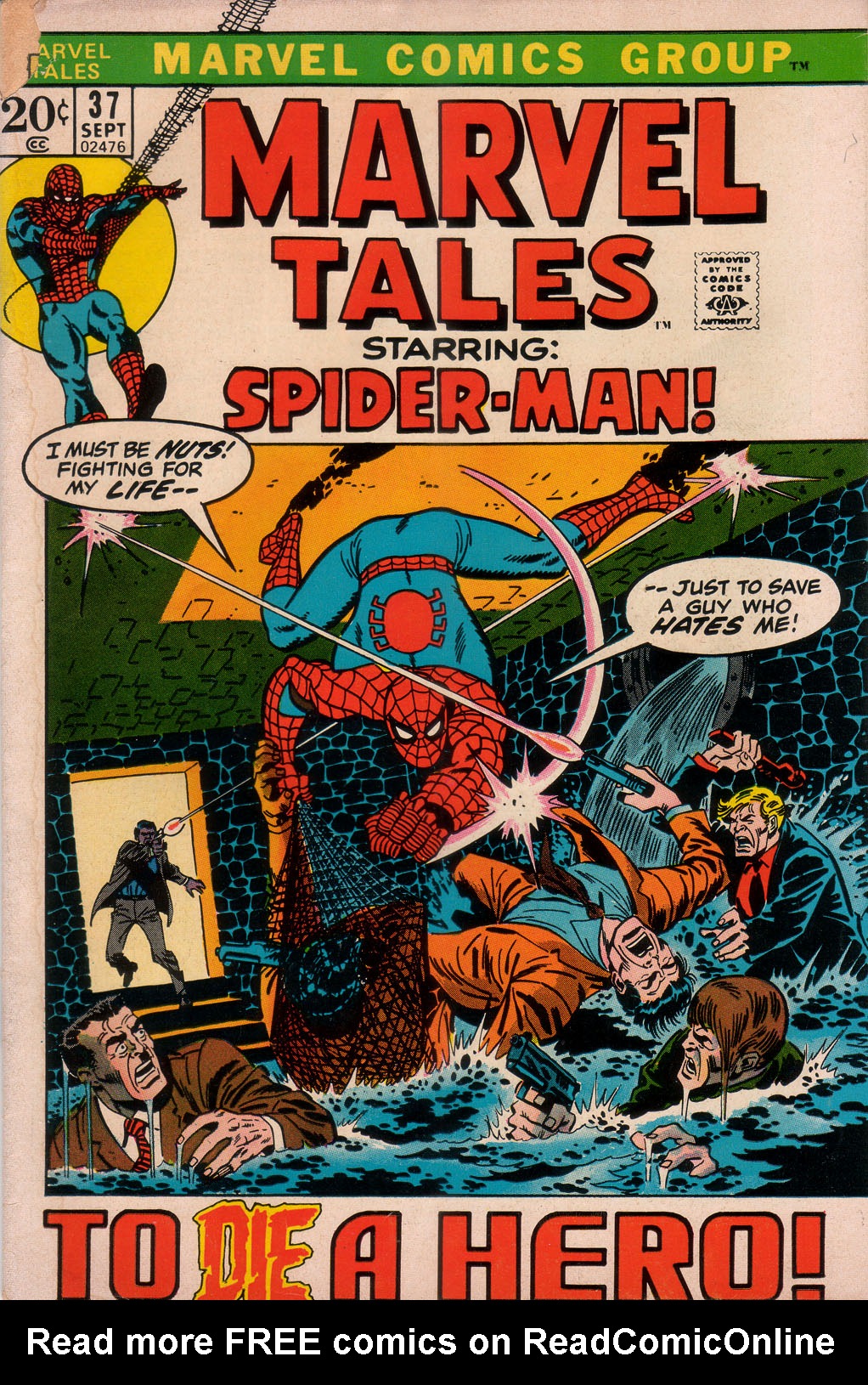Read online Marvel Tales (1964) comic -  Issue #37 - 1