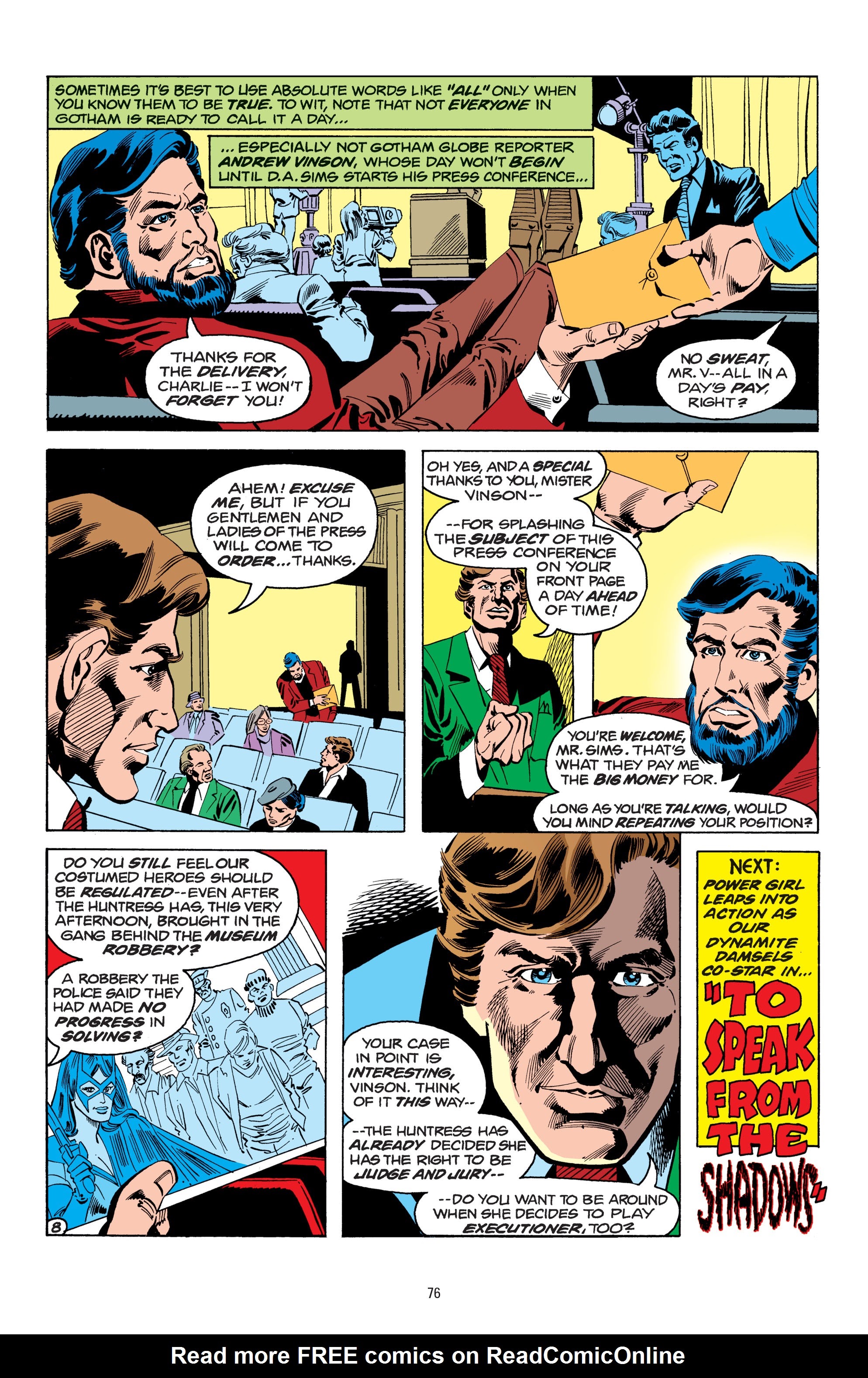 Read online The Huntress: Origins comic -  Issue # TPB (Part 1) - 76
