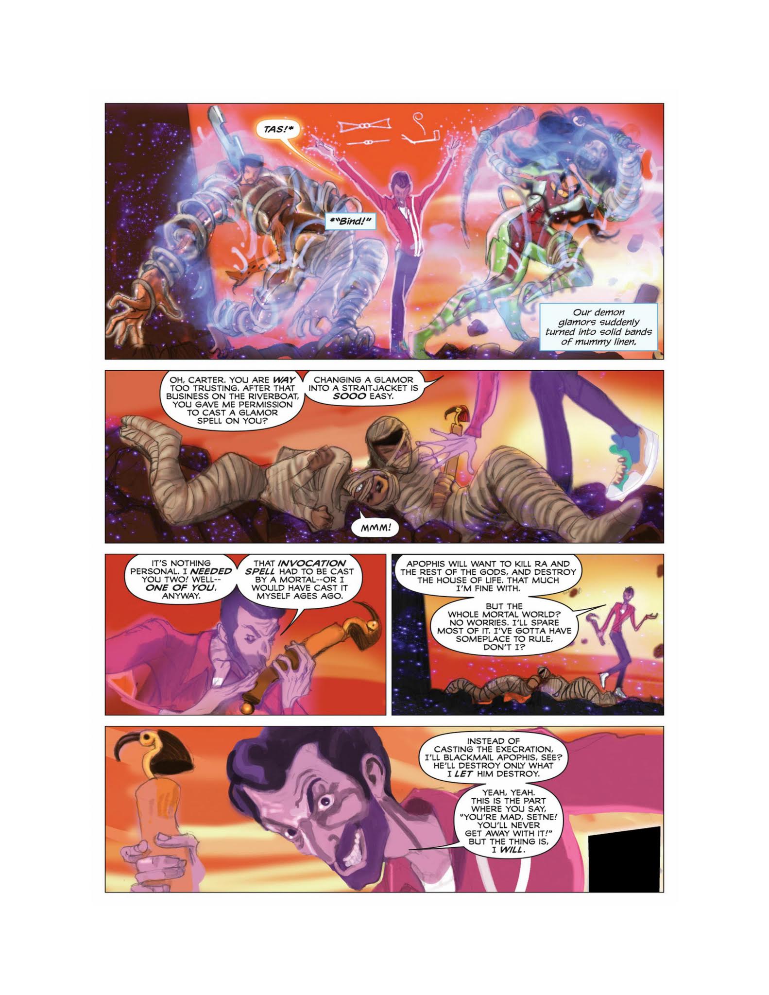 Read online The Kane Chronicles comic -  Issue # TPB 3 (Part 2) - 13