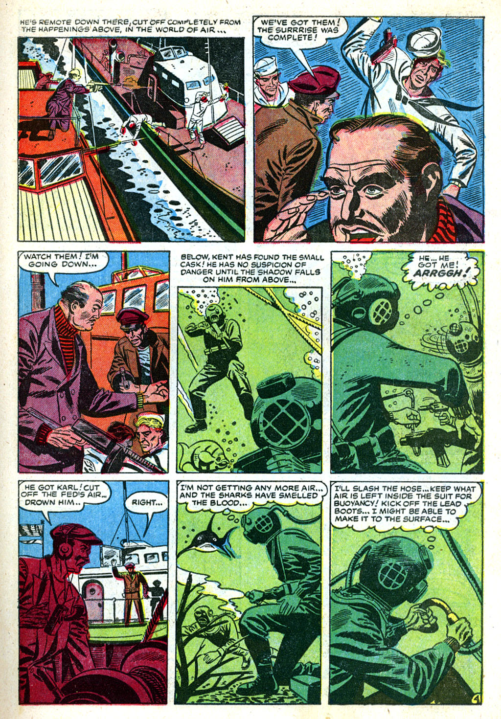 Read online Kent Blake of the Secret Service comic -  Issue #14 - 15