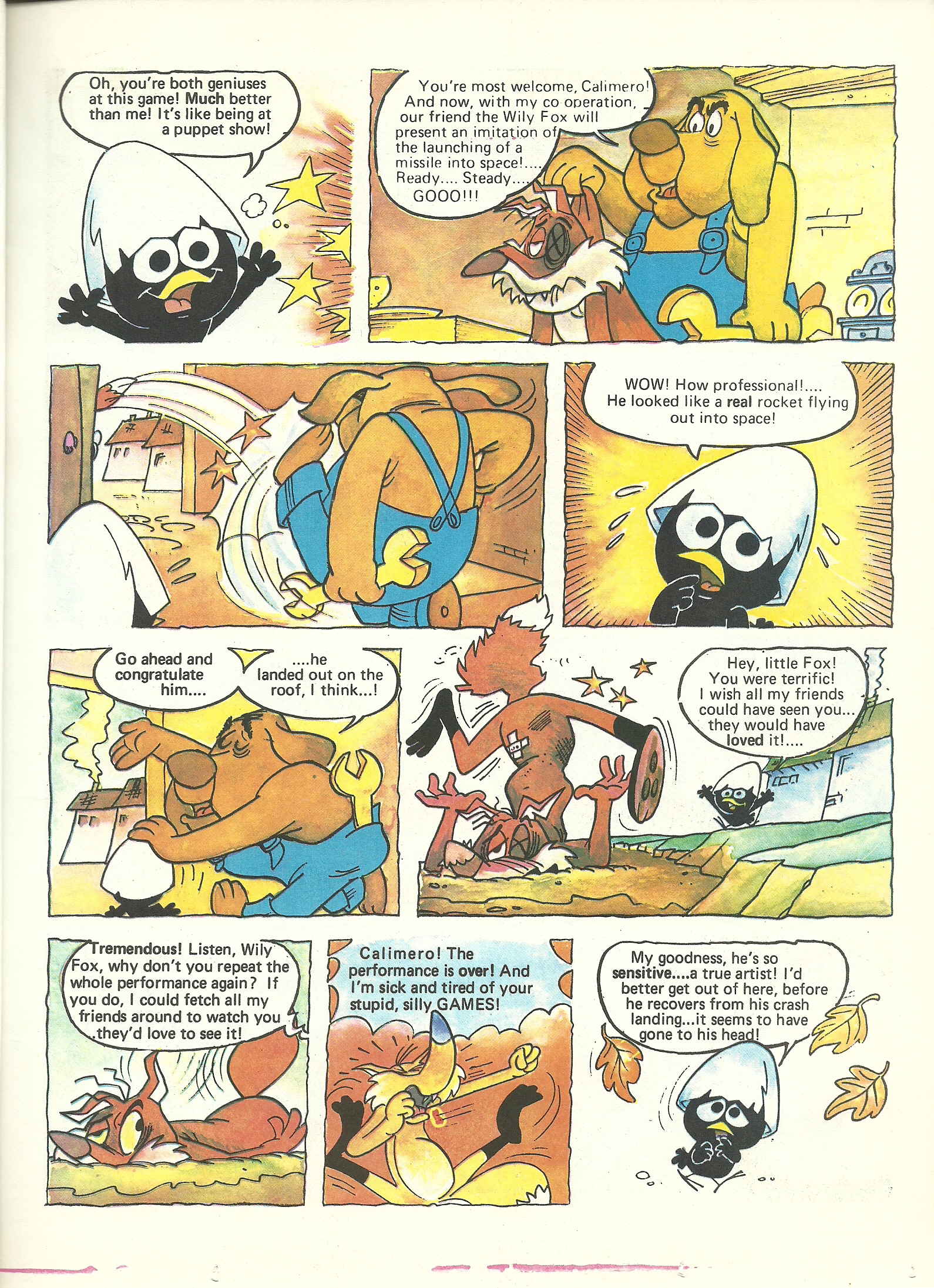 Read online Pagot's Calimero comic -  Issue # Full - 8