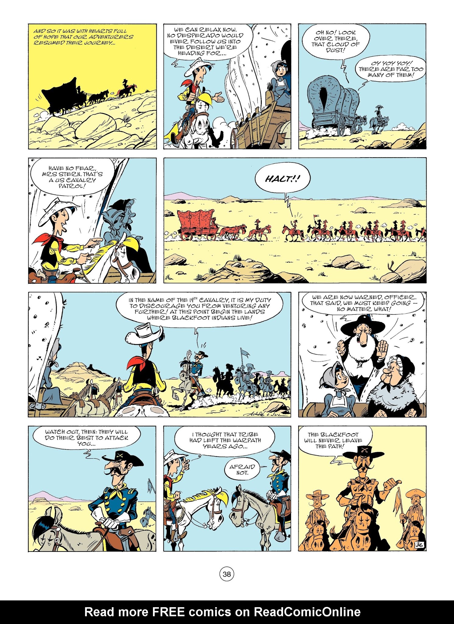 Read online A Lucky Luke Adventure comic -  Issue #66 - 40