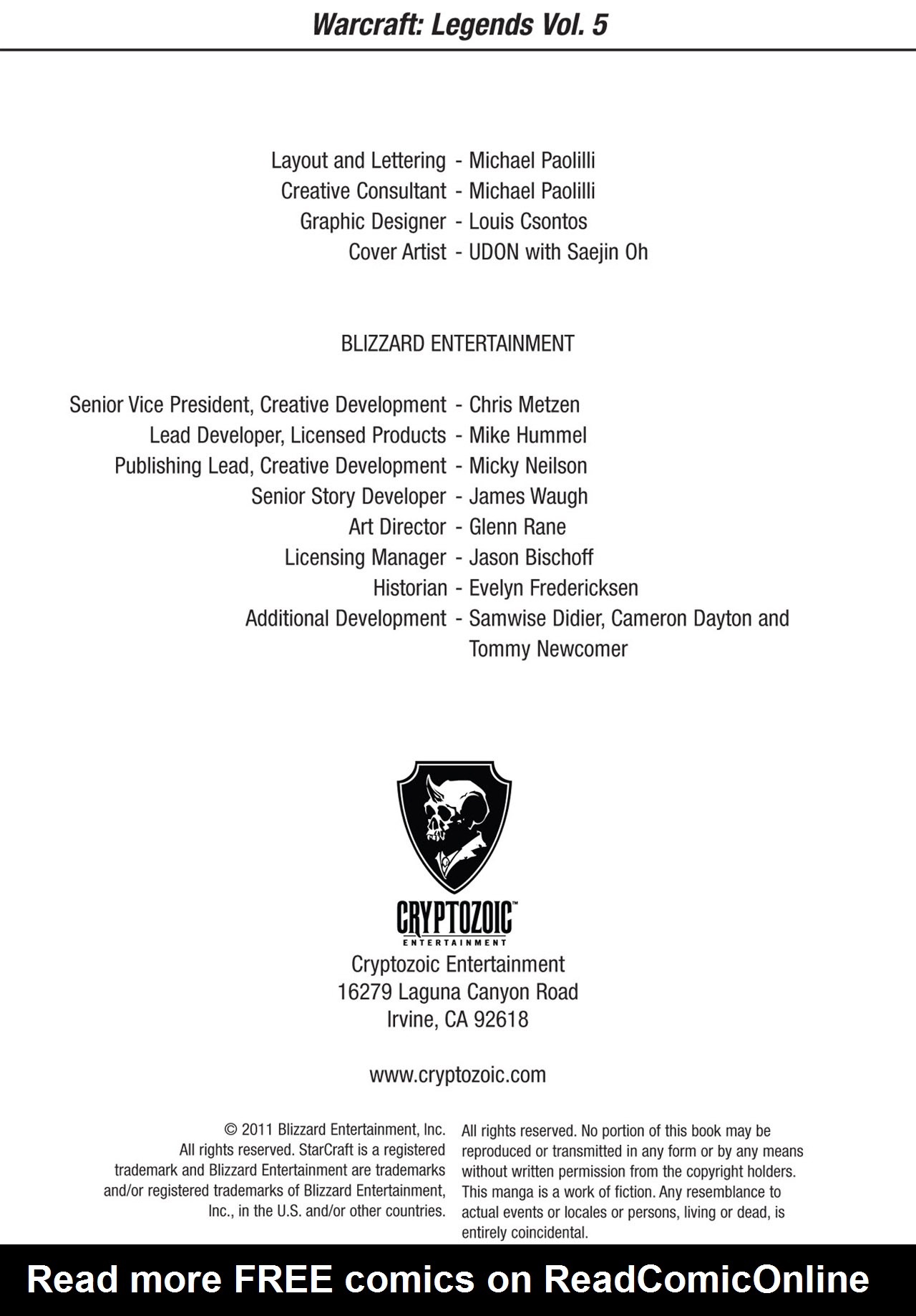 Read online Warcraft: Legends comic -  Issue # Vol. 5 - 3