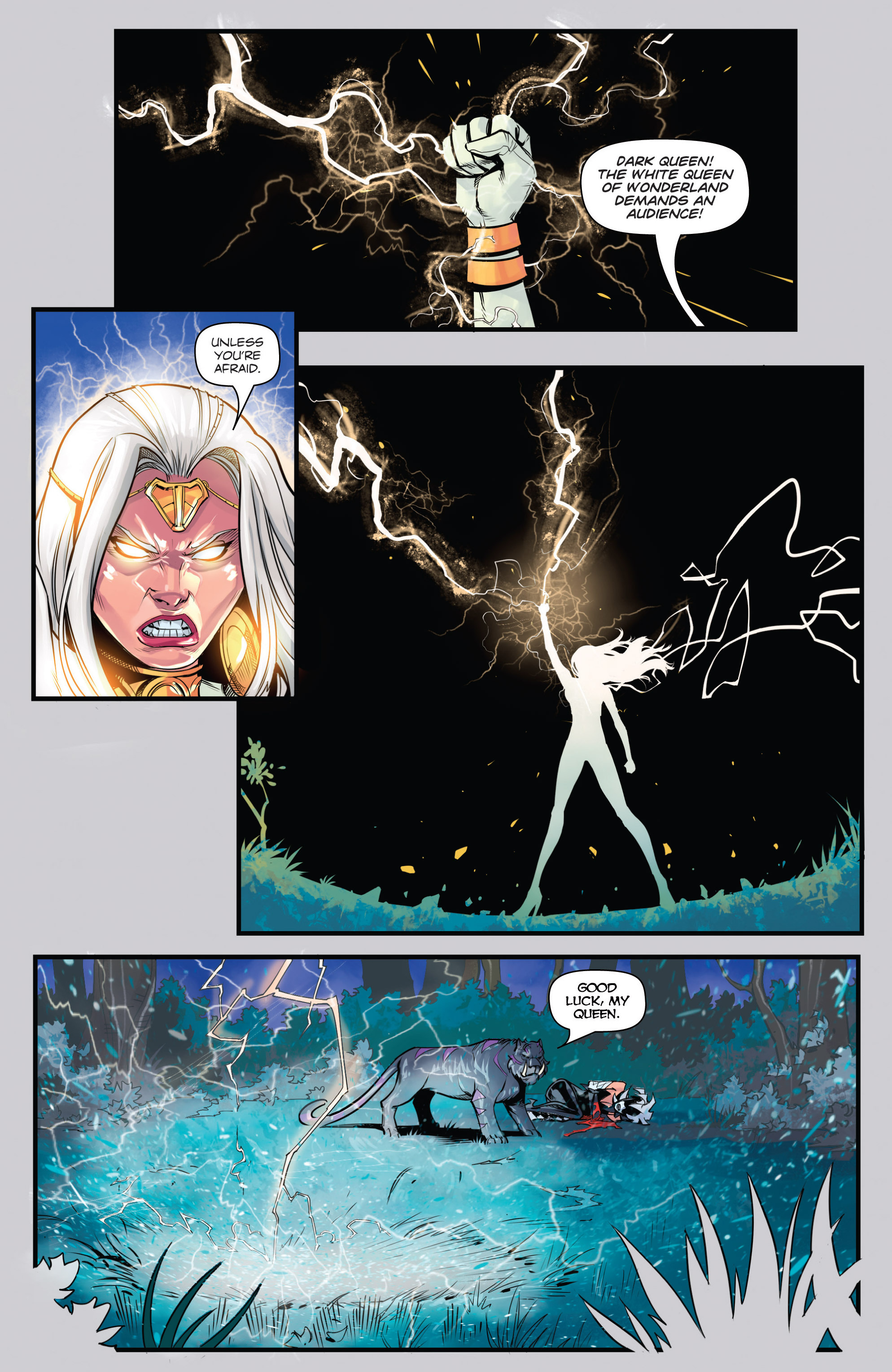 Read online Grimm Fairy Tales presents White Queen: Age of Darkness comic -  Issue #3 - 12