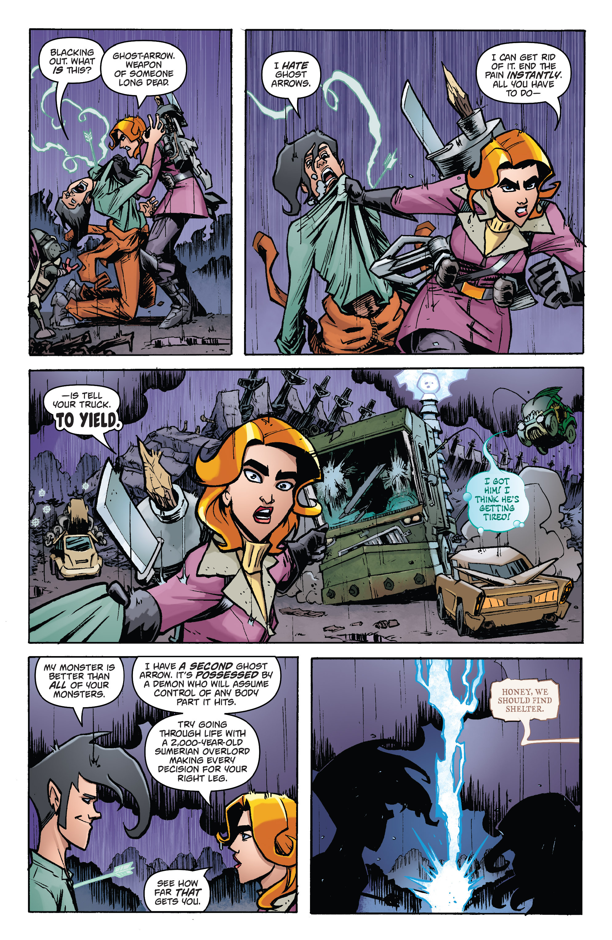 Read online Monster Motors: The Curse of Minivan Helsing comic -  Issue #1 - 17