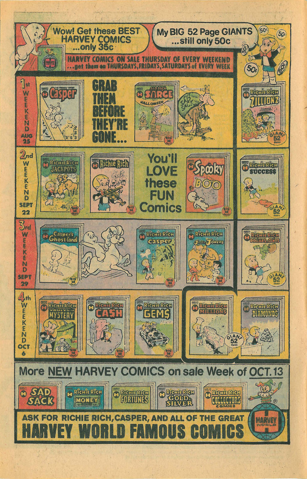 Read online Spooky comic -  Issue #156 - 4