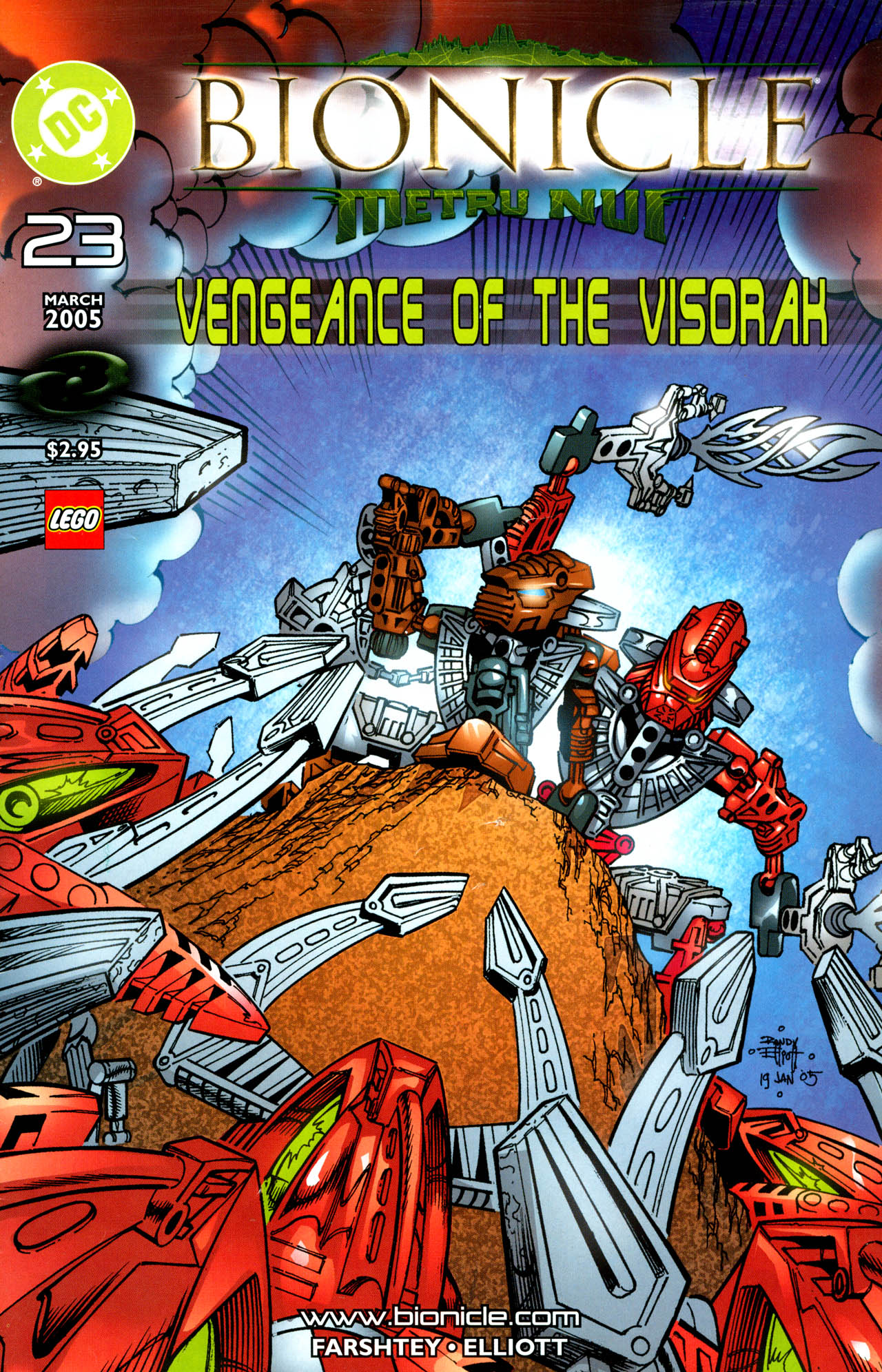 Read online Bionicle comic -  Issue #23 - 1