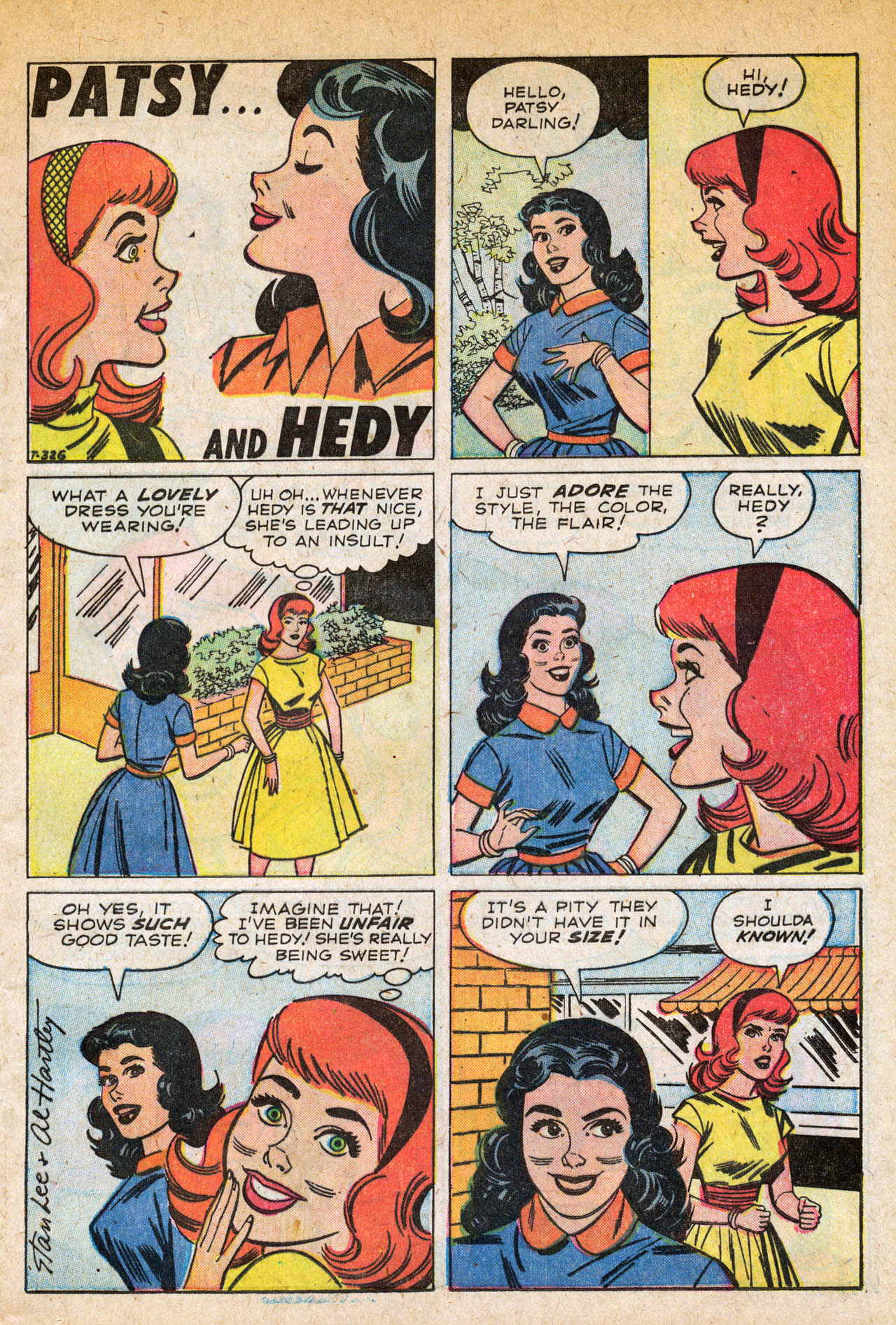 Read online Patsy and Hedy comic -  Issue #65 - 17