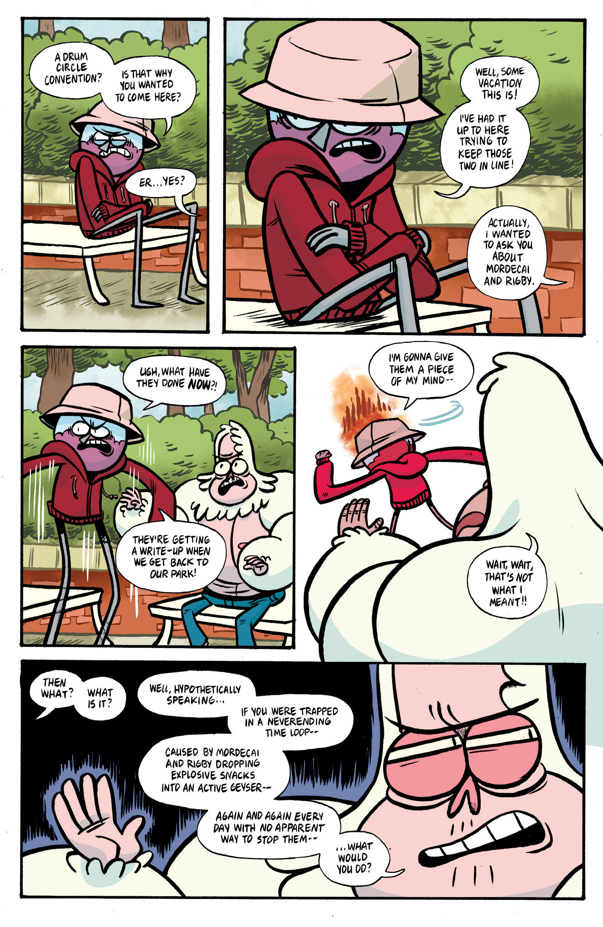 Read online Regular Show: Skips comic -  Issue #5 - 9