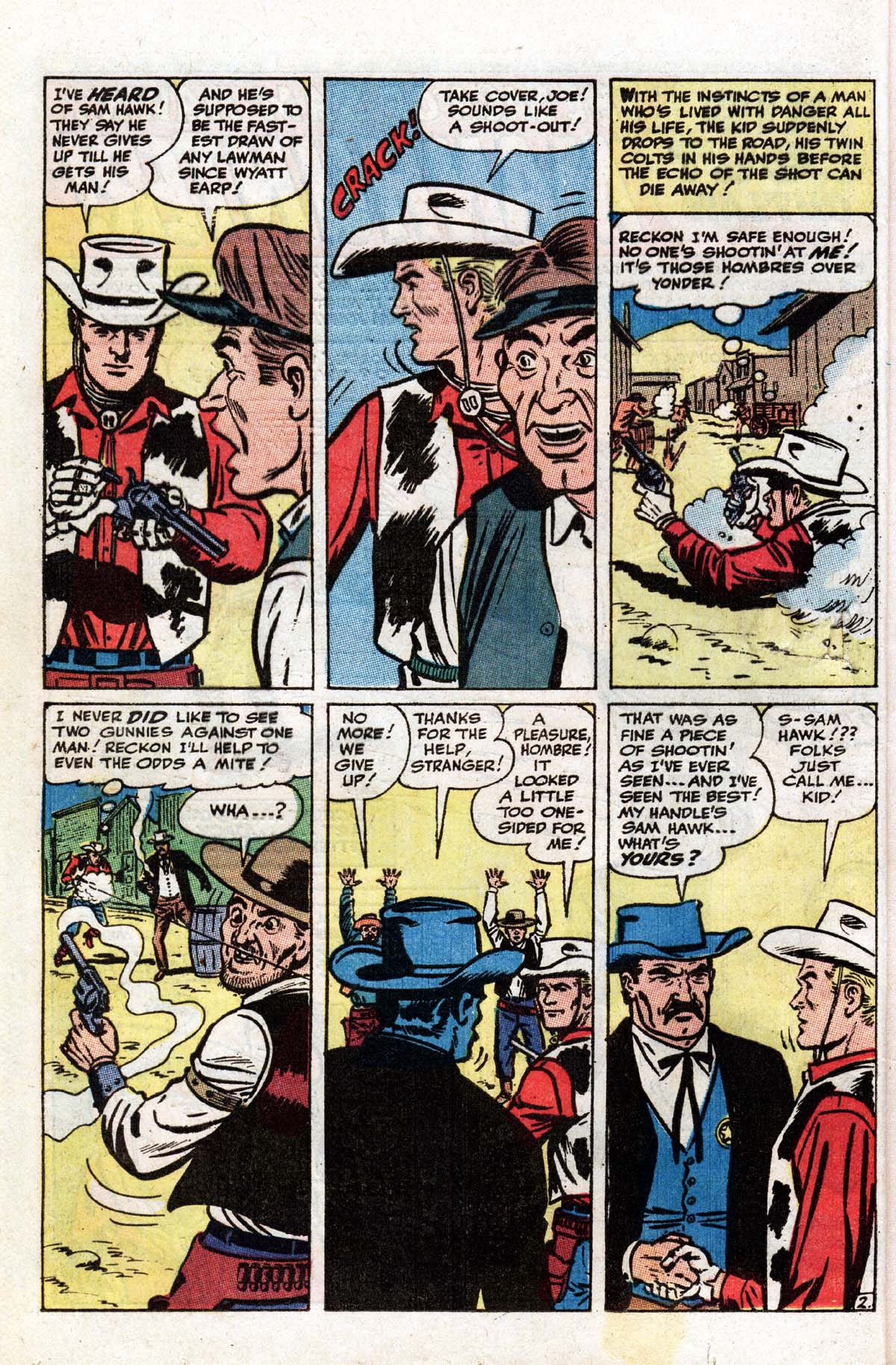 Read online The Mighty Marvel Western comic -  Issue #6 - 12