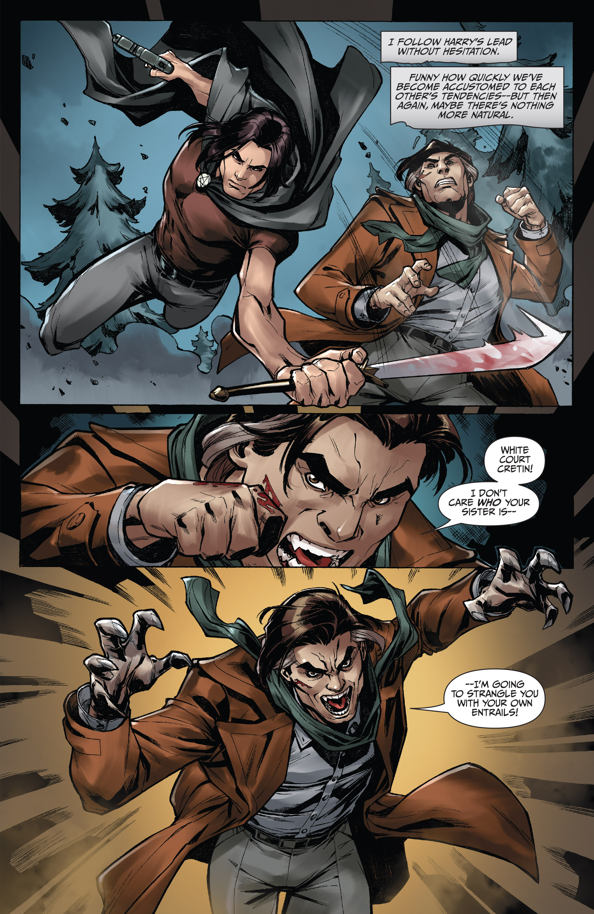 Read online Jim Butcher's The Dresden Files: War Cry comic -  Issue #4 - 5