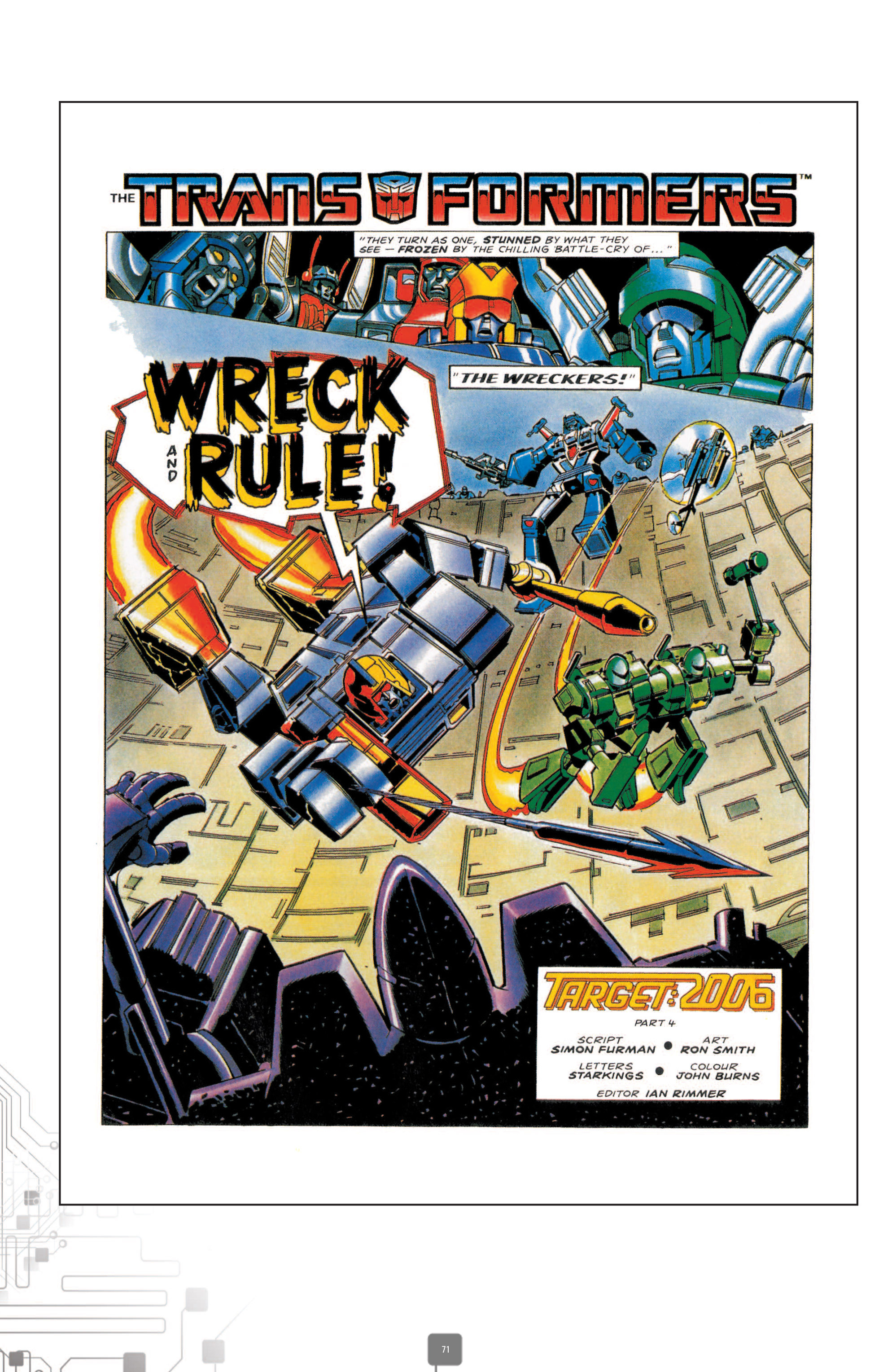 Read online The Transformers Classics UK comic -  Issue # TPB 3 - 72