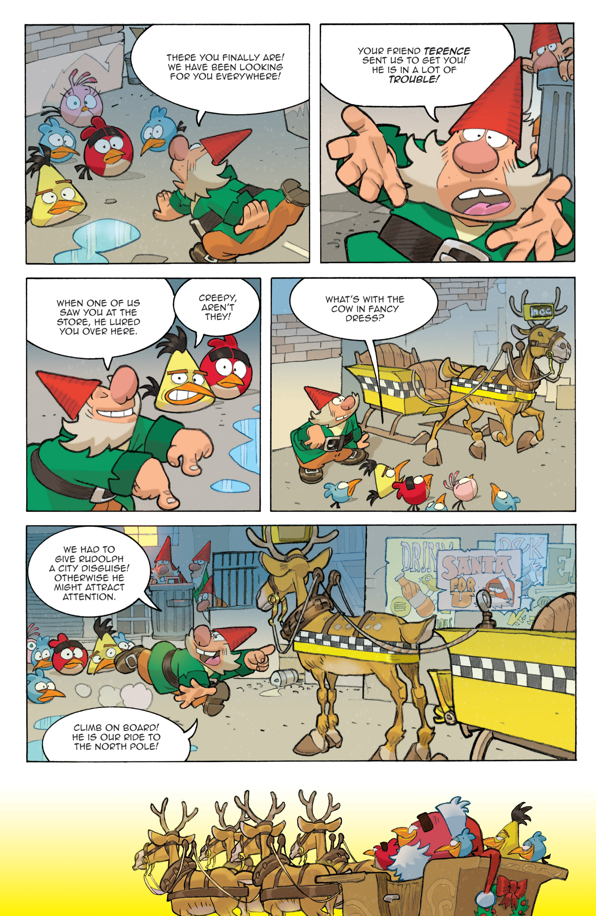 Read online Angry Birds Comics (2014) comic -  Issue # _Holiday Special - 34