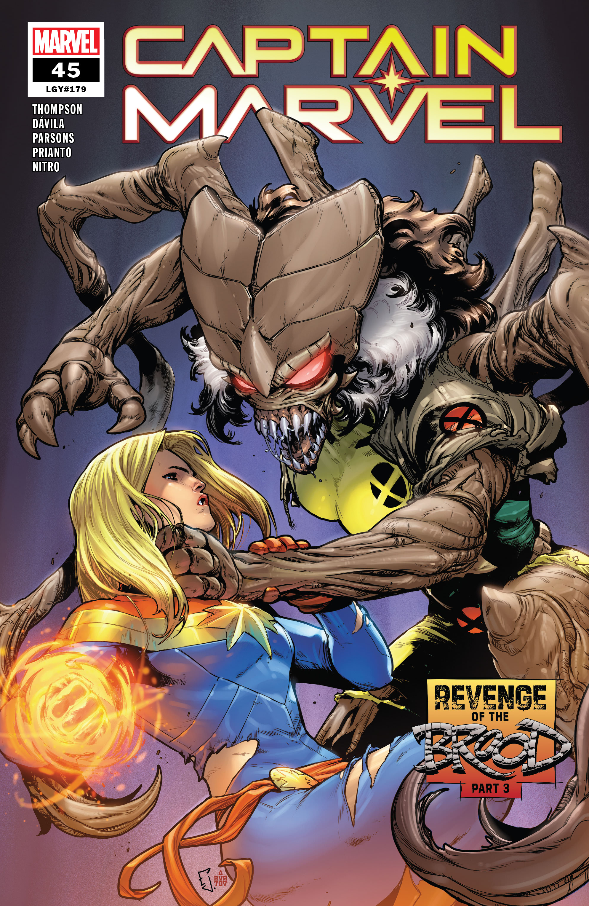 Read online Captain Marvel (2019) comic -  Issue #45 - 1